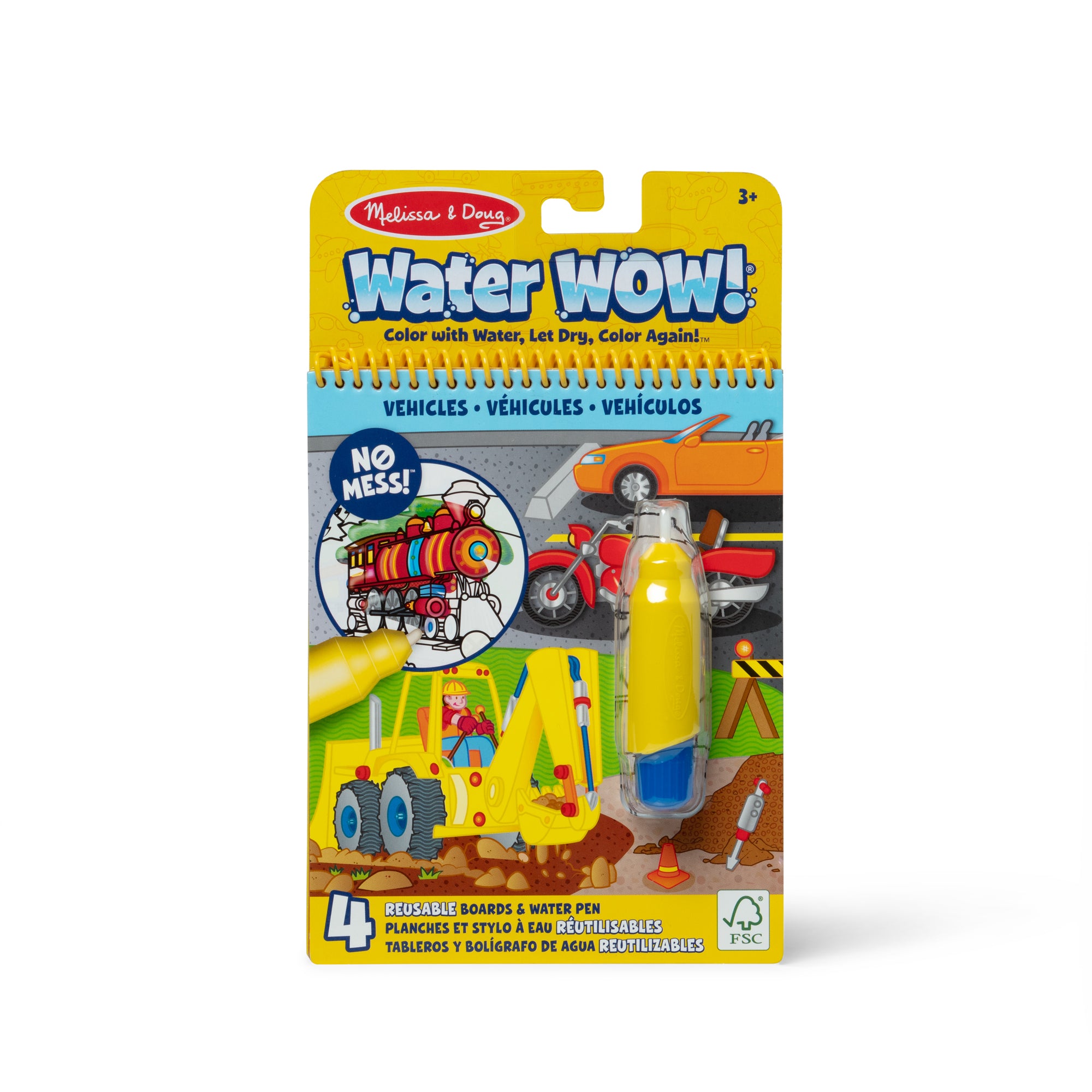 On the Go? Water WOW!? Water Reveal Pad ?C Vehicles
