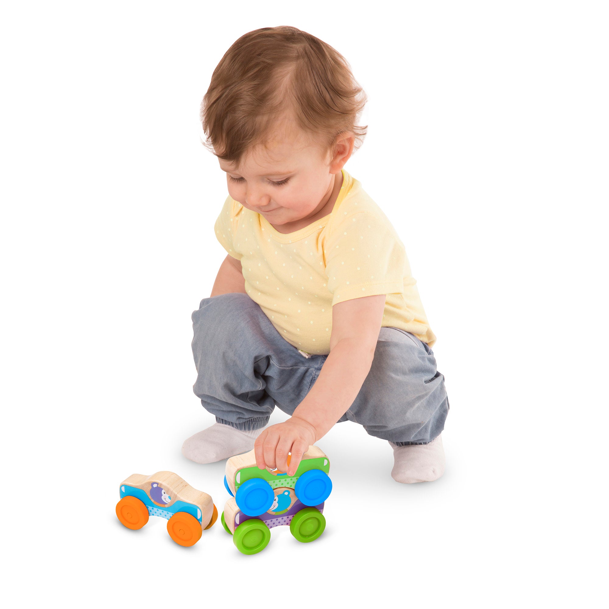 Wooden Animal Stacking Cars - Image 8