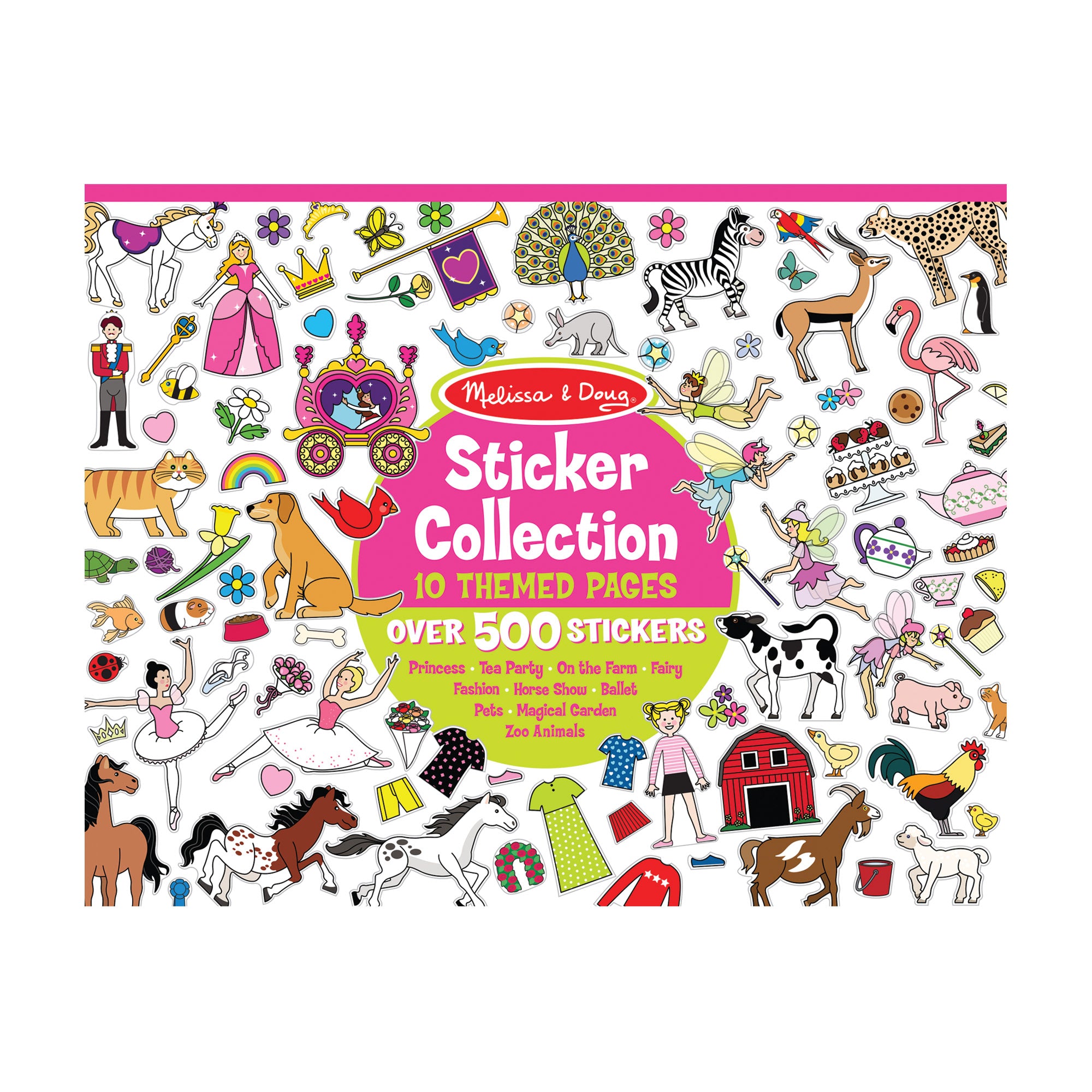Sticker Collection - Princesses. Tea Party. Animals. and More