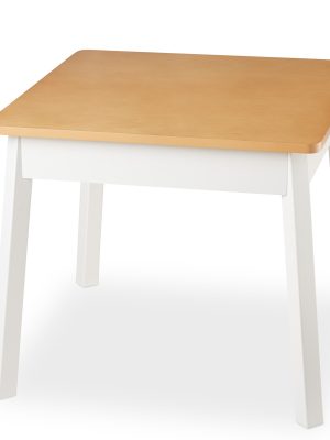 Wooden Square Table