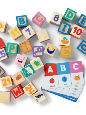 Ms. Rachel?  Wooden Learning Blocks