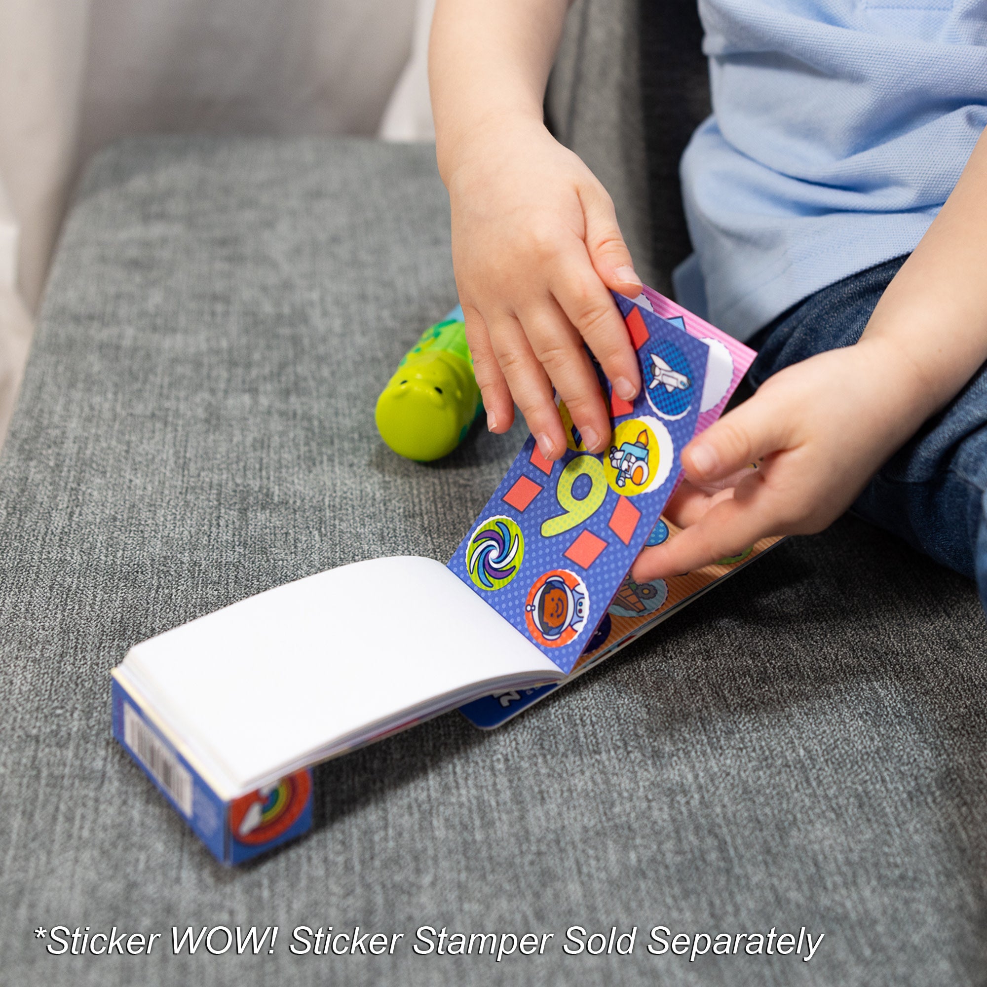 Sticker WOW!? Mini Activity Pad & Refill Stickers - Surprise Pack 1 (200+ Stickers. Stamper Not Included) - Image 2