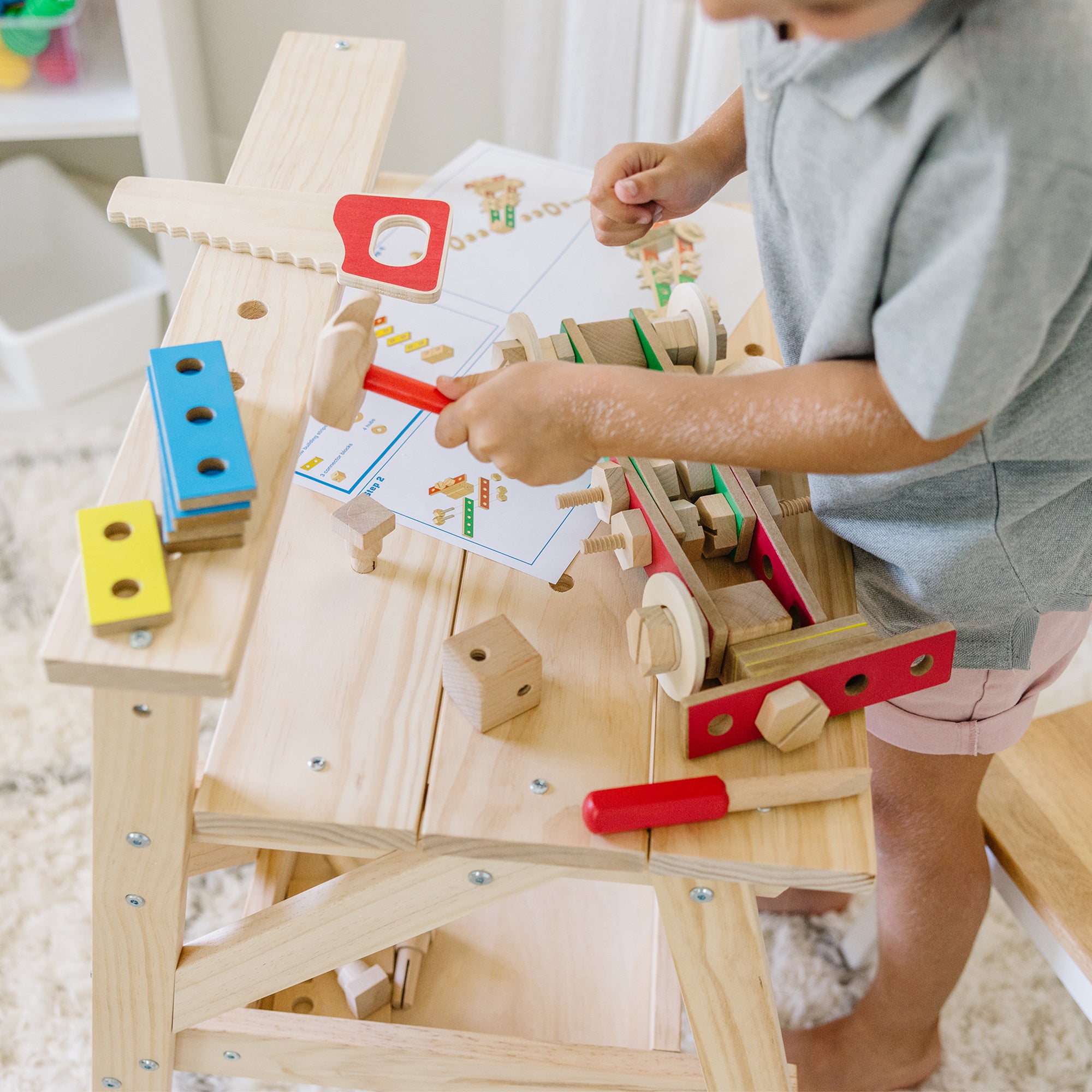 Wooden Project Workbench - Image 10
