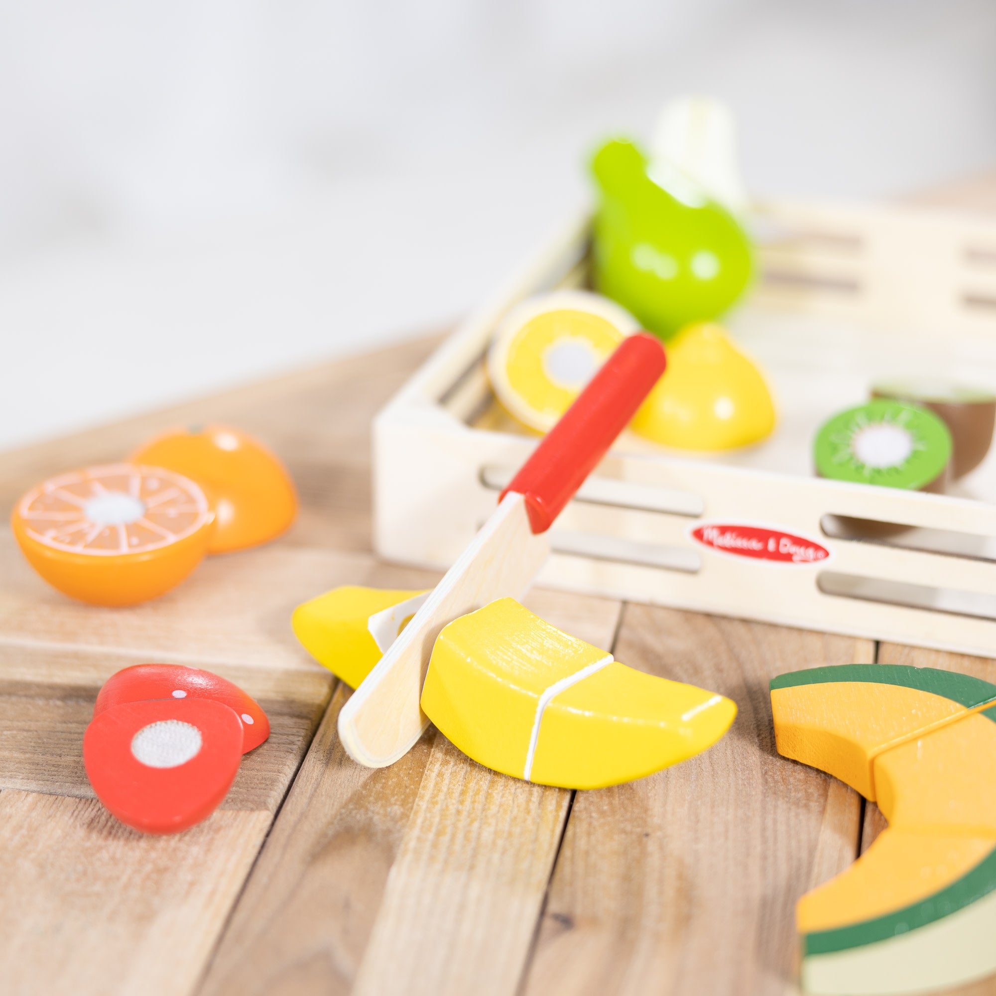 Wooden Cutting Fruit Play Food - Image 9