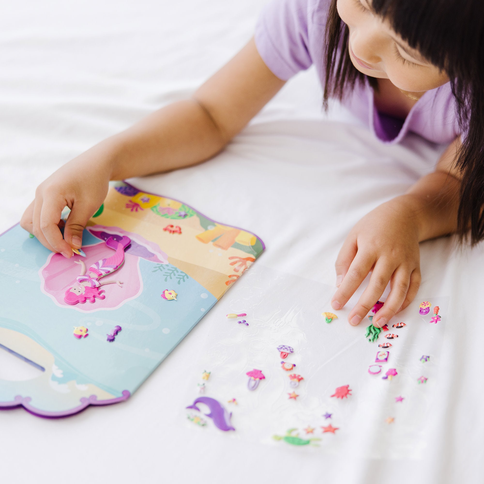 Puffy Sticker Play Set - Mermaid - Image 2