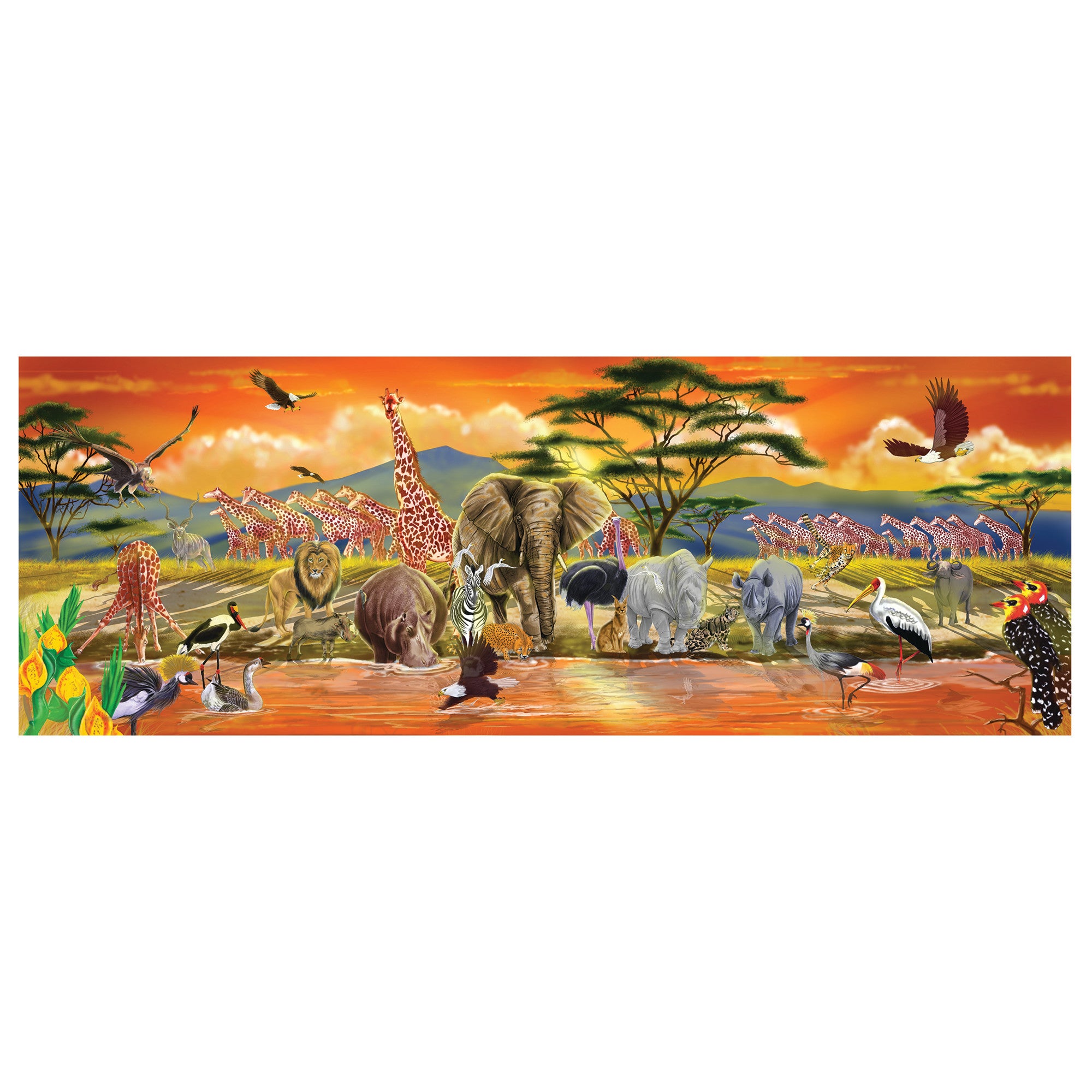 Safari Floor Puzzle - 100 Pieces - Image 9