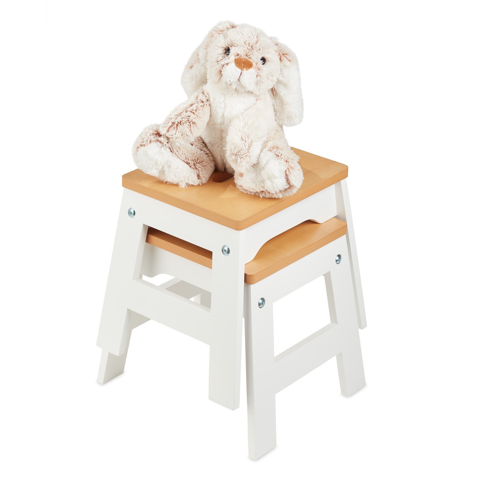 Wooden Stools ?C Set of 2 - Image 3