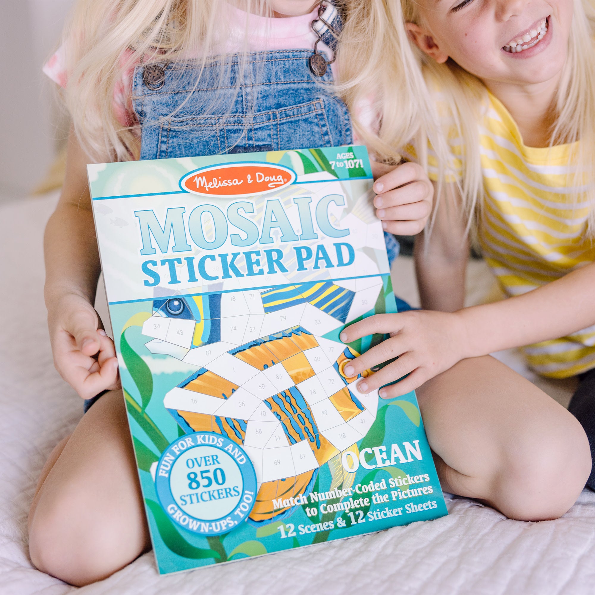Mosaic Sticker Pad - Ocean - Image 2