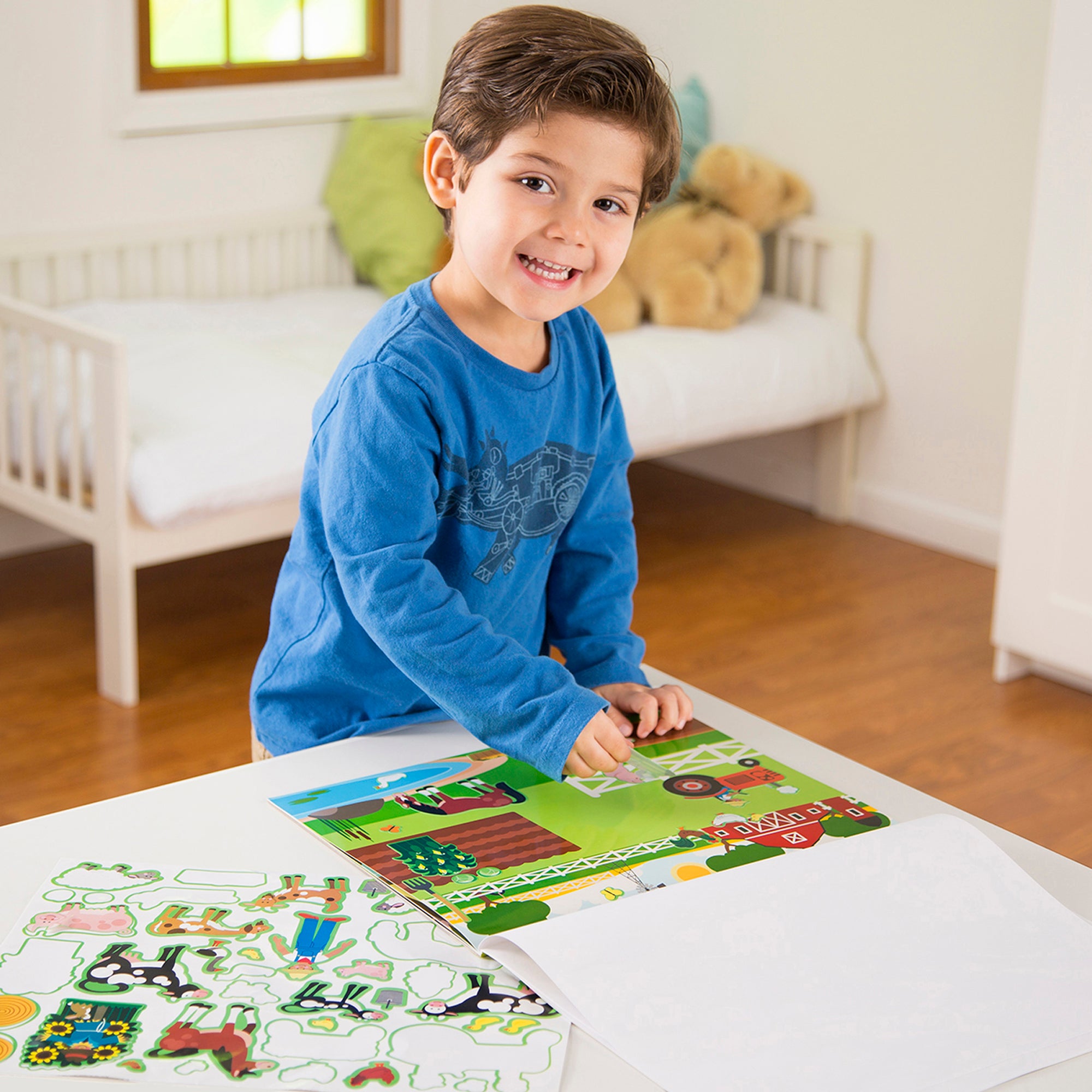 Reusable Sticker Pad 3-Pack: Vehicles. Habitats. Prehistoric - Image 4