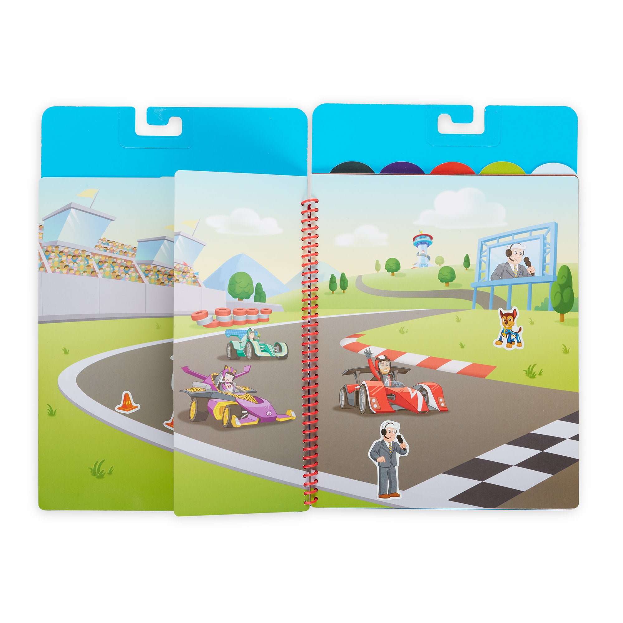 PAW Patrol Restickable Stickers Flip-Flap Pad - Classic Missions - Image 3