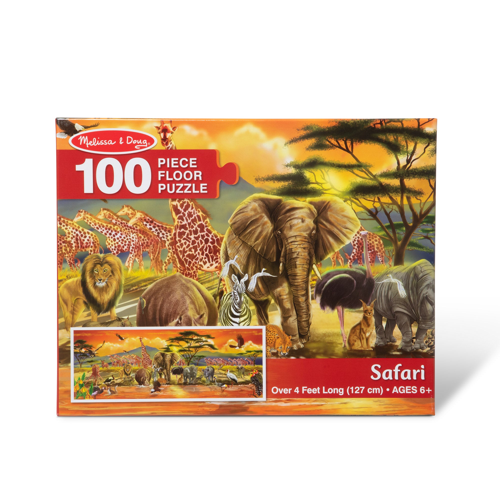 Safari Floor Puzzle - 100 Pieces - Image 3