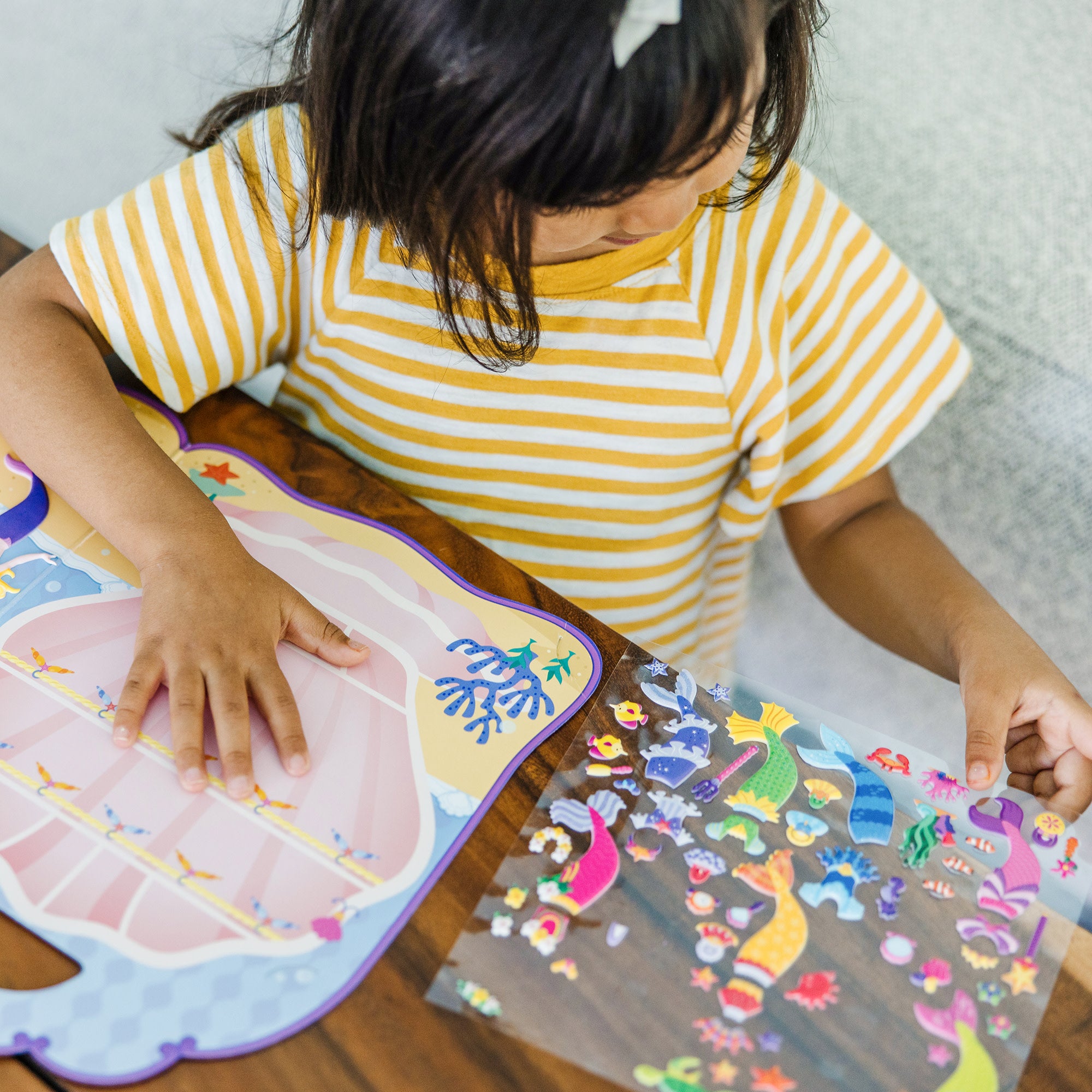 Puffy Sticker Play Set - Mermaid - Image 8