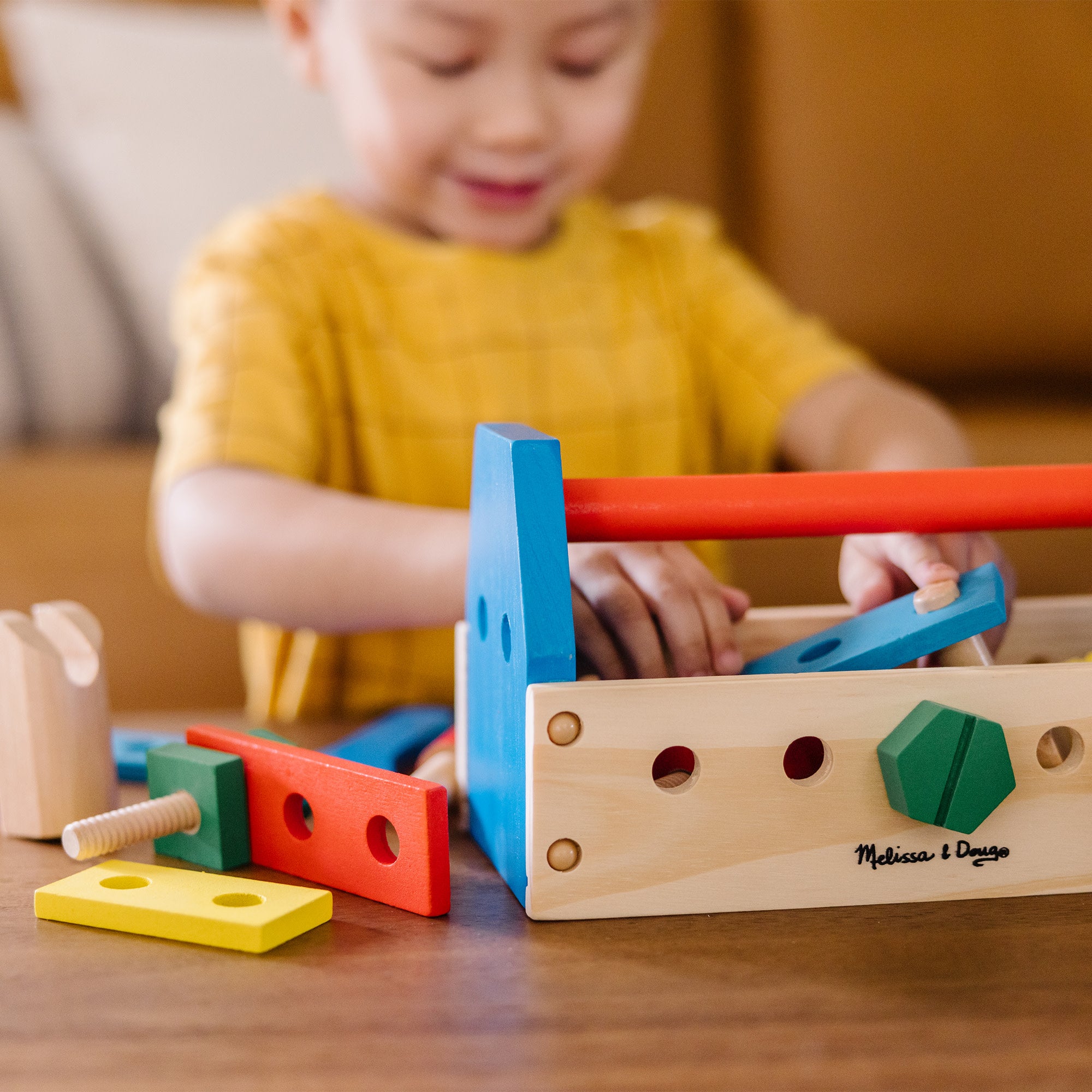 Wooden Take-Along Tool Kit - Image 2