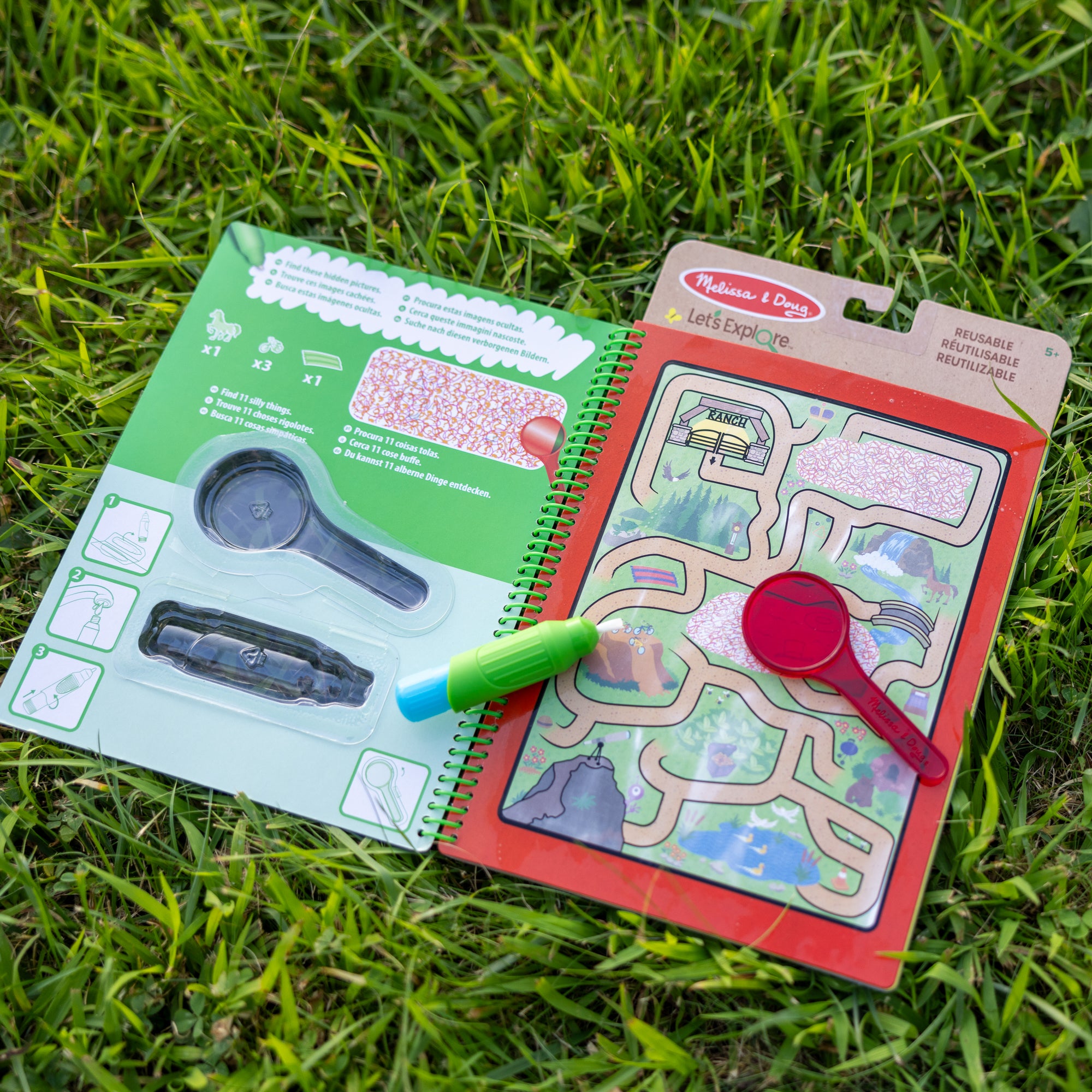 Let's Explore Water Wow! Outdoor Adventure Deluxe Water-Reveal Pad - Image 9