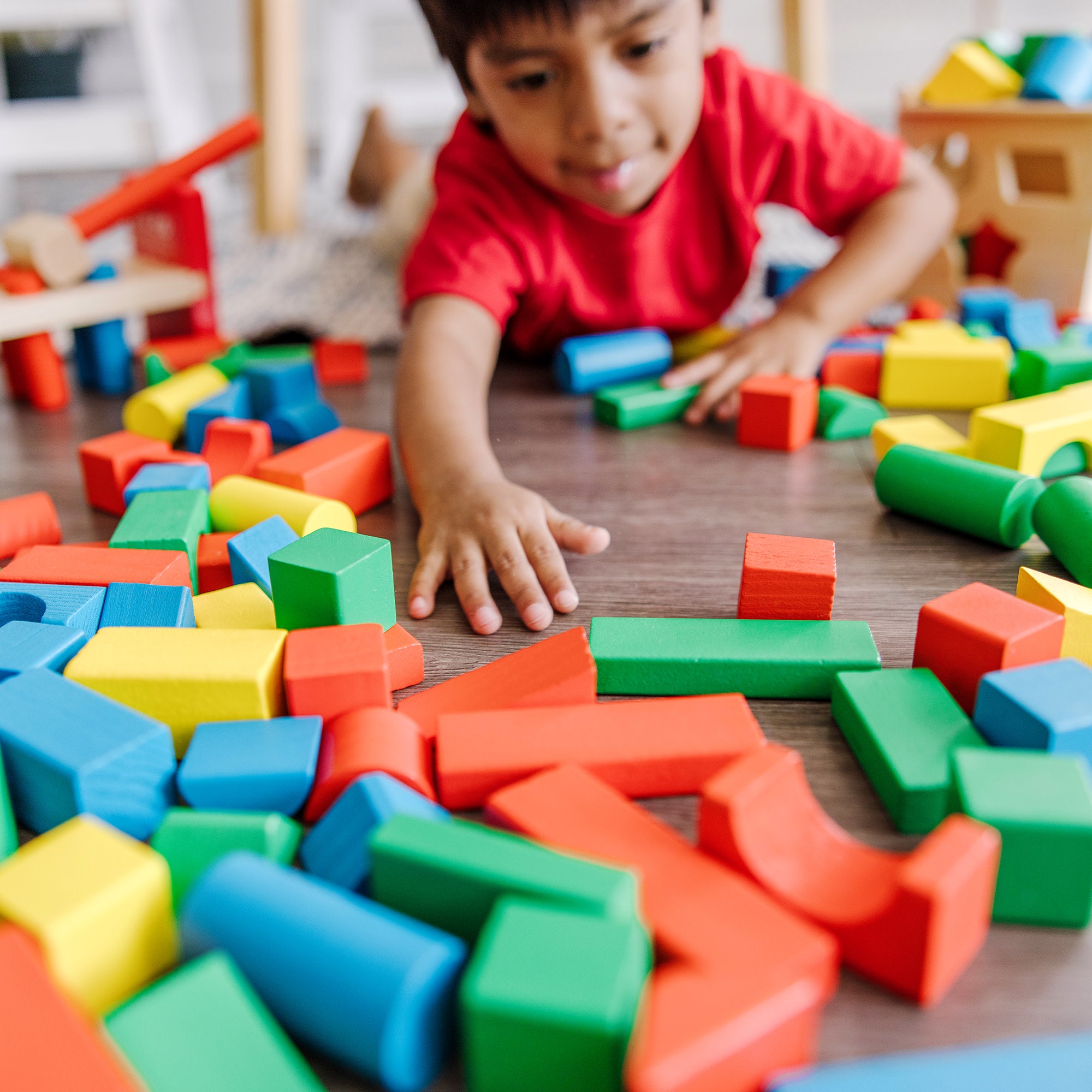 Stack. Sort & Pound Wooden Toy Collection - Image 8