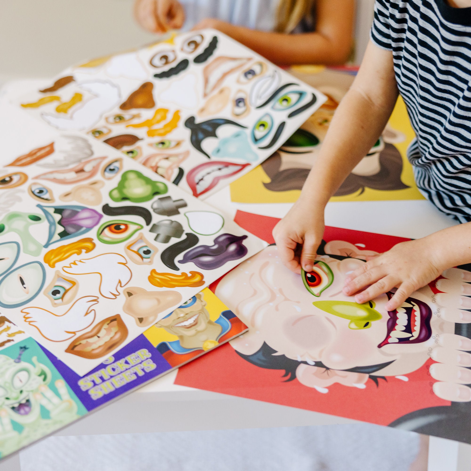 Make-a-Face Sticker Pad - Crazy Characters - Image 5