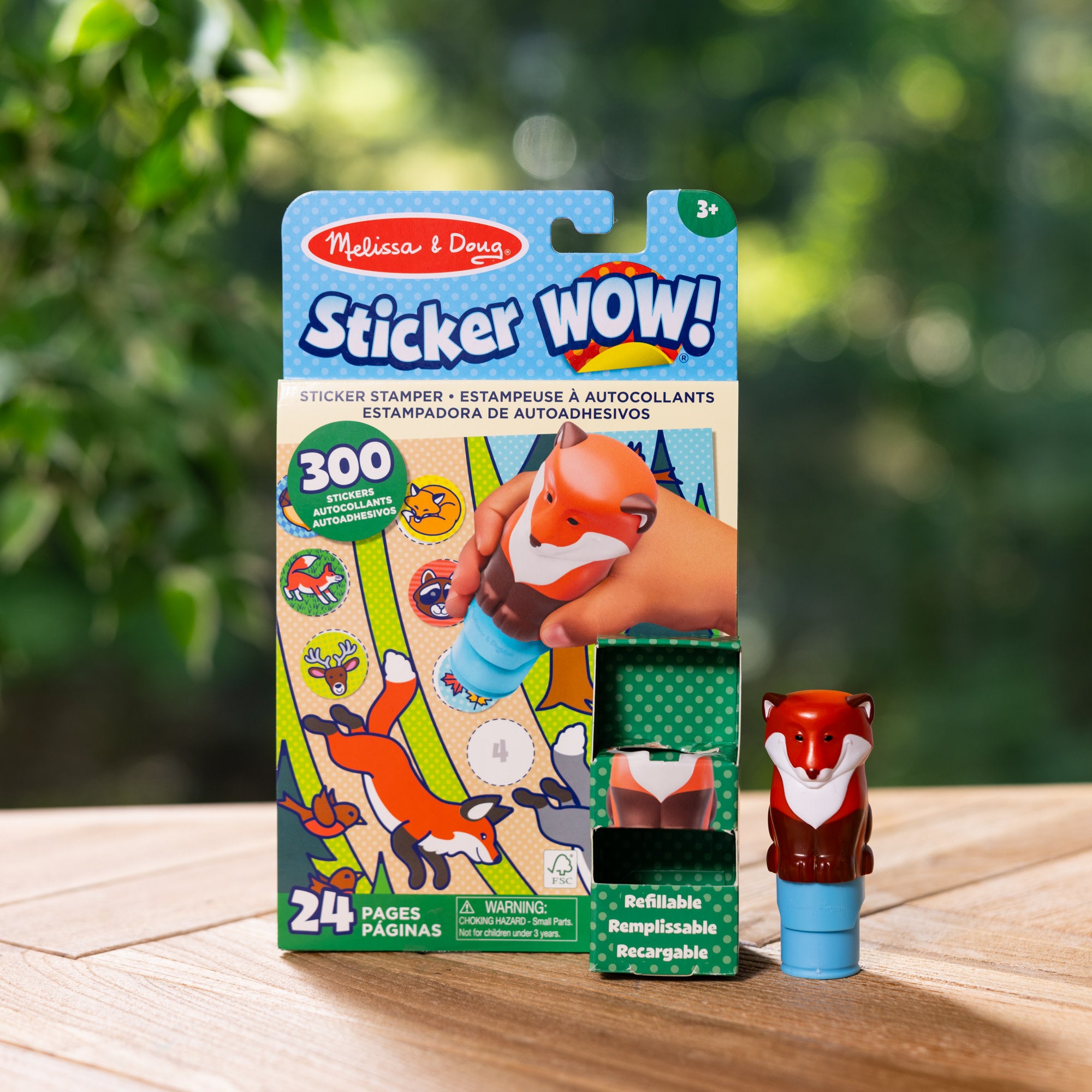 Sticker WOW!? Activity Pad & Sticker Stamper - Fox - Image 4