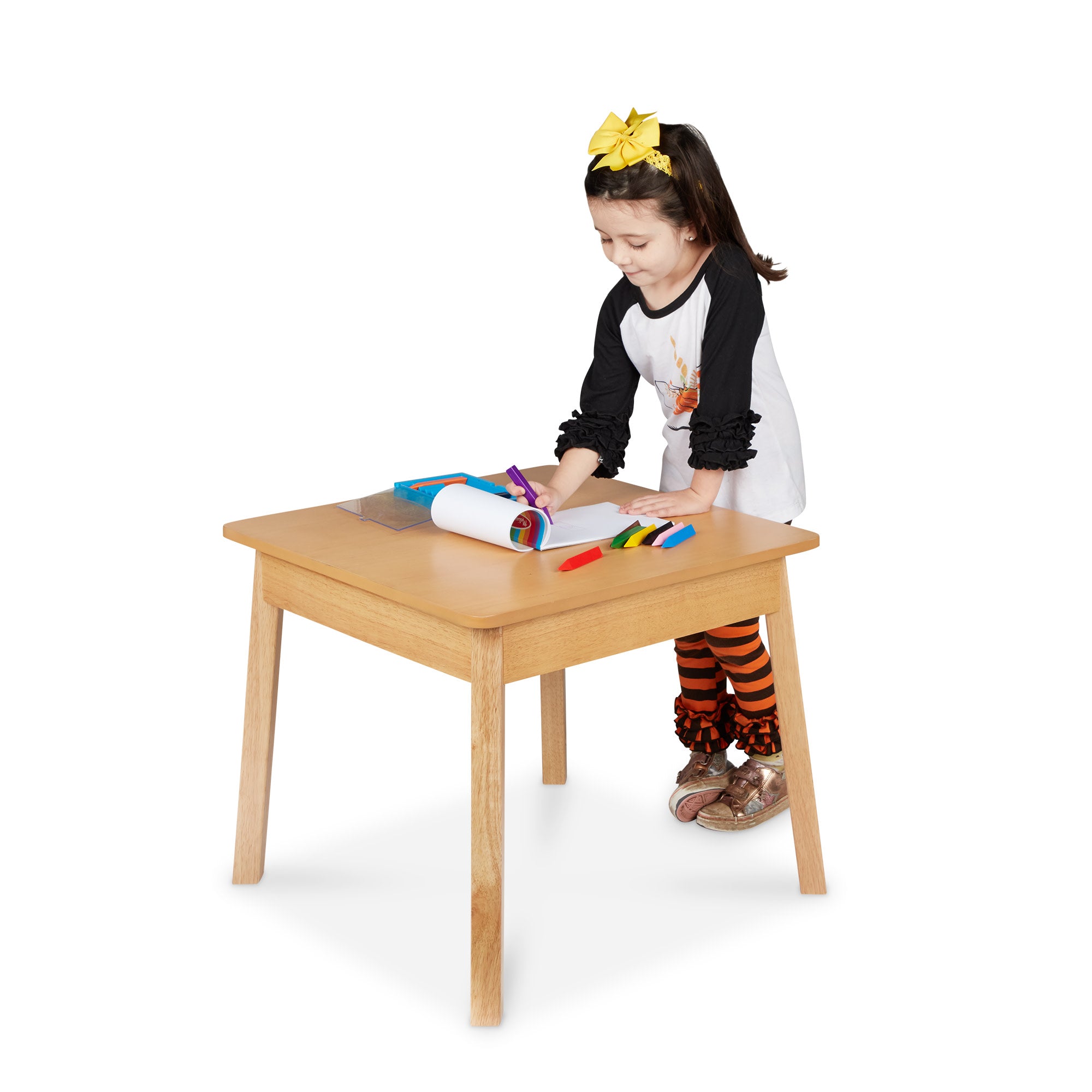 Child's Wooden Square Table - Image 7