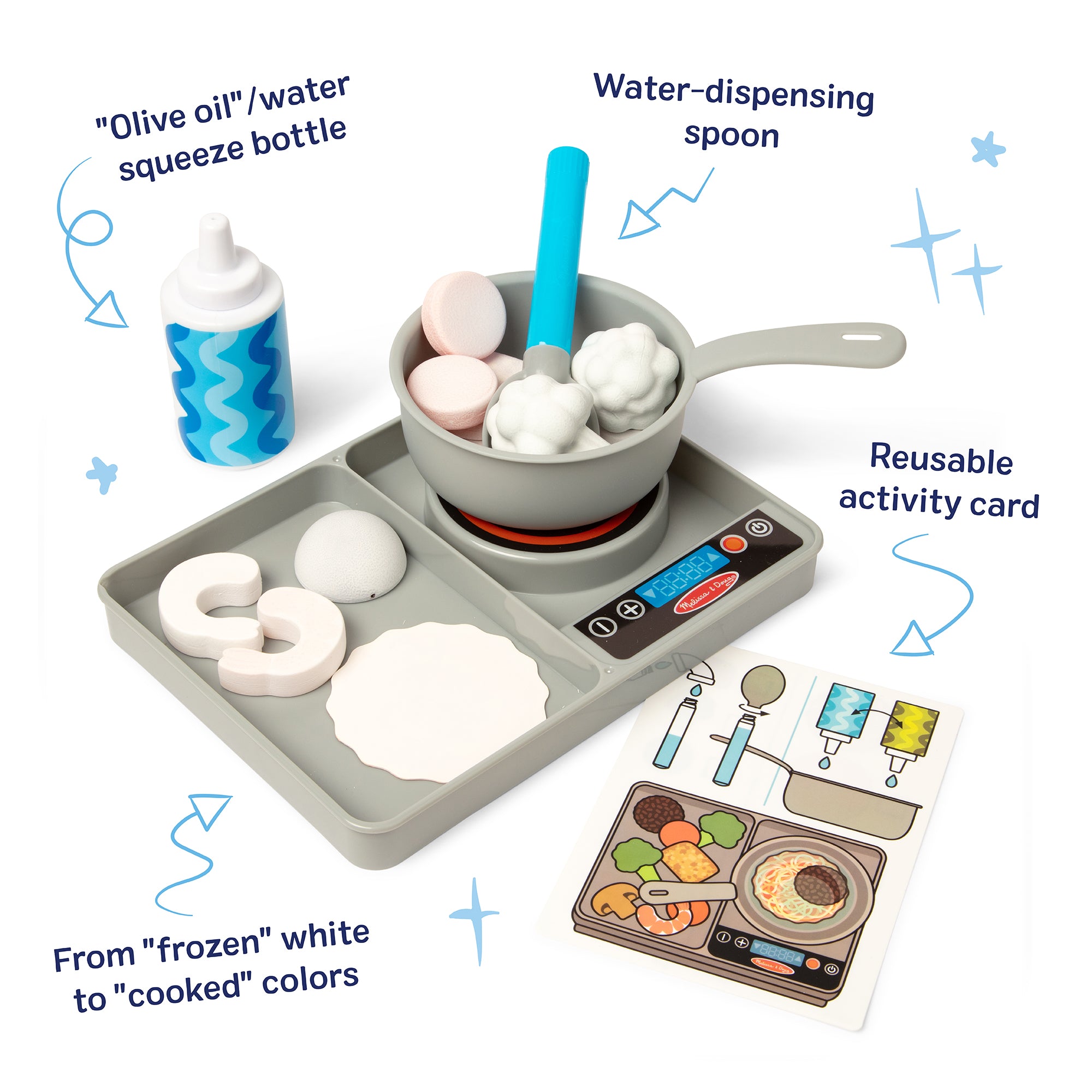 Simmer & Stir Stovetop Play Set with Color Changing Water WOW! - Image 4