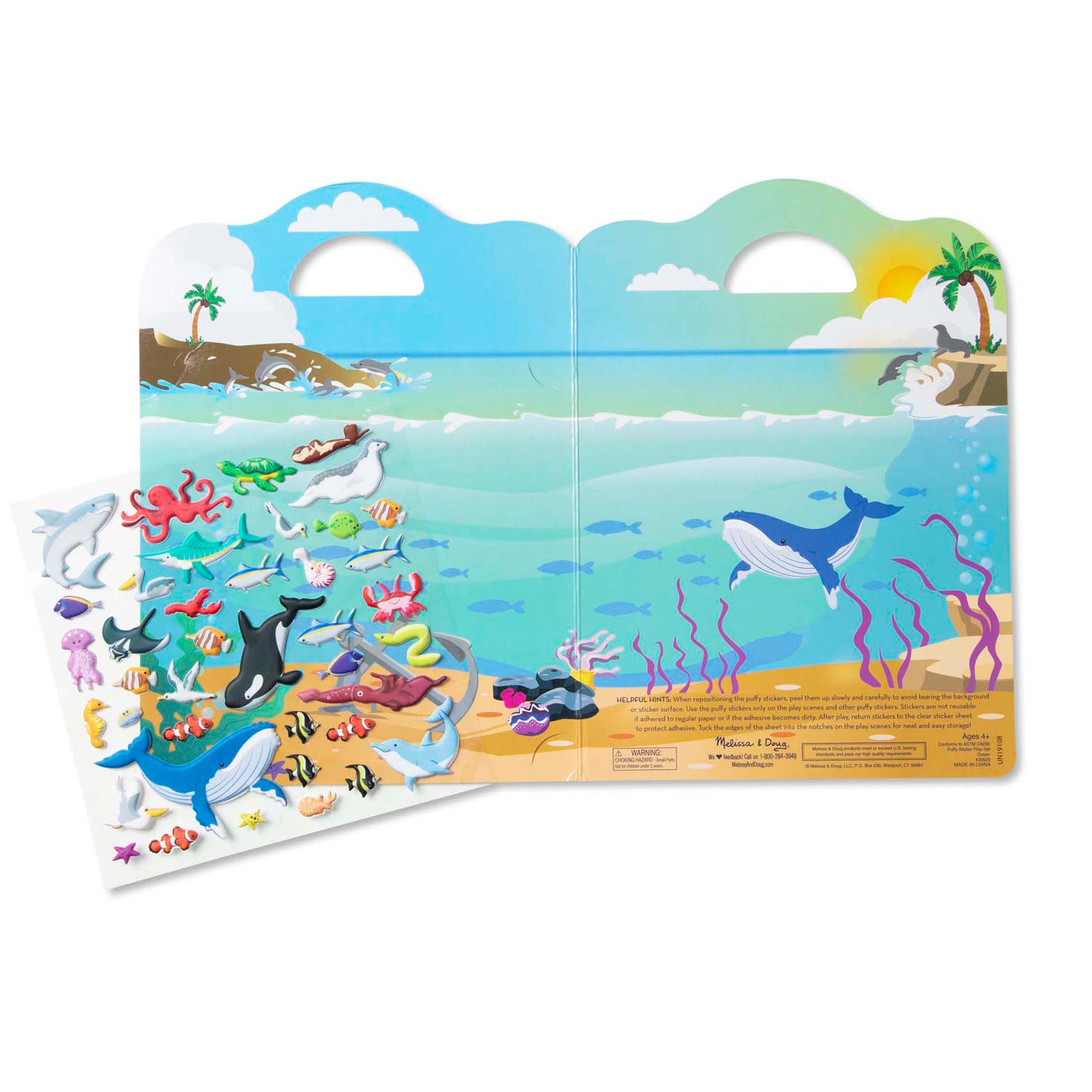 Puffy Sticker Play Set - Ocean - Image 3