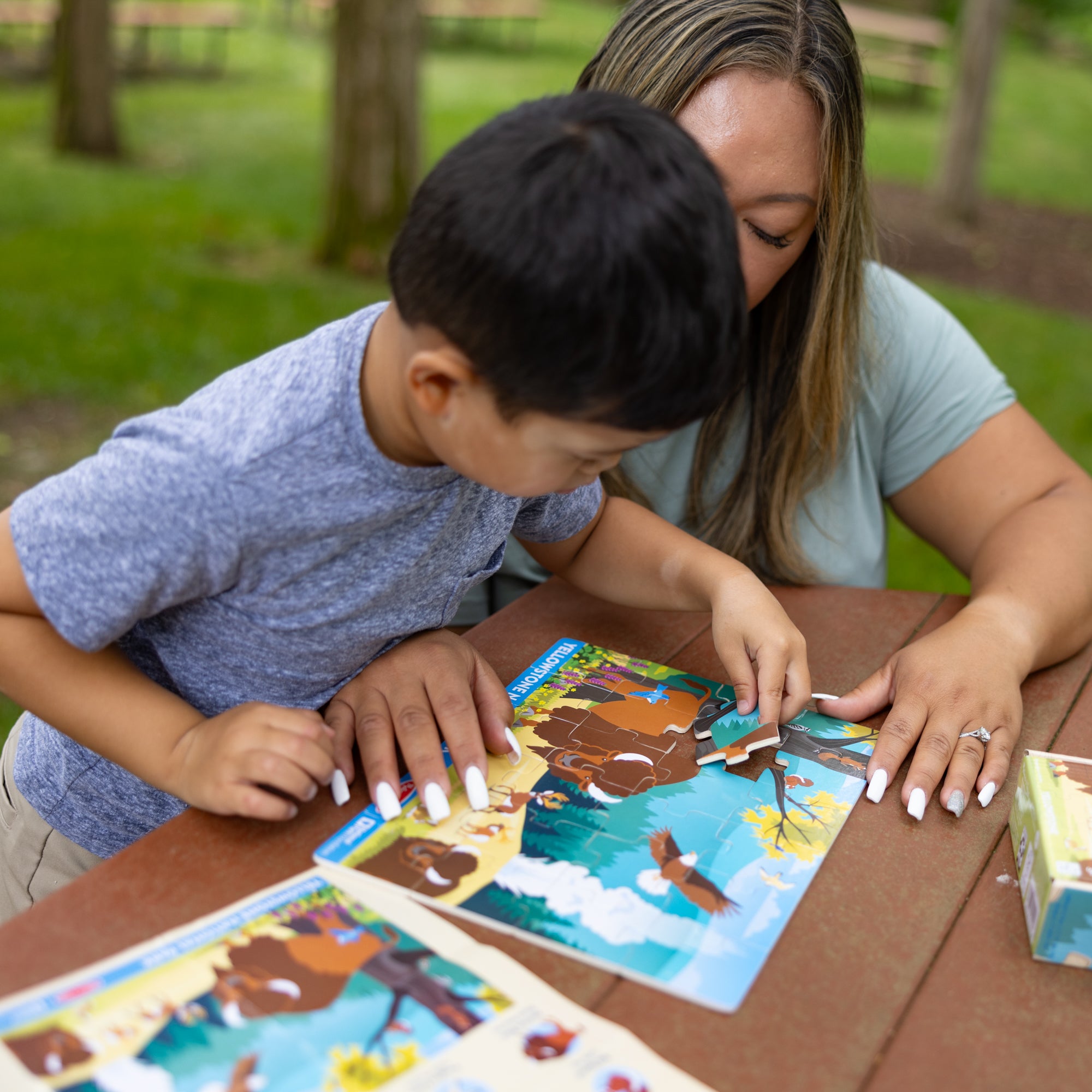 Yellowstone National Park Wooden Jigsaw Puzzle ?C 24 Pieces - Image 6