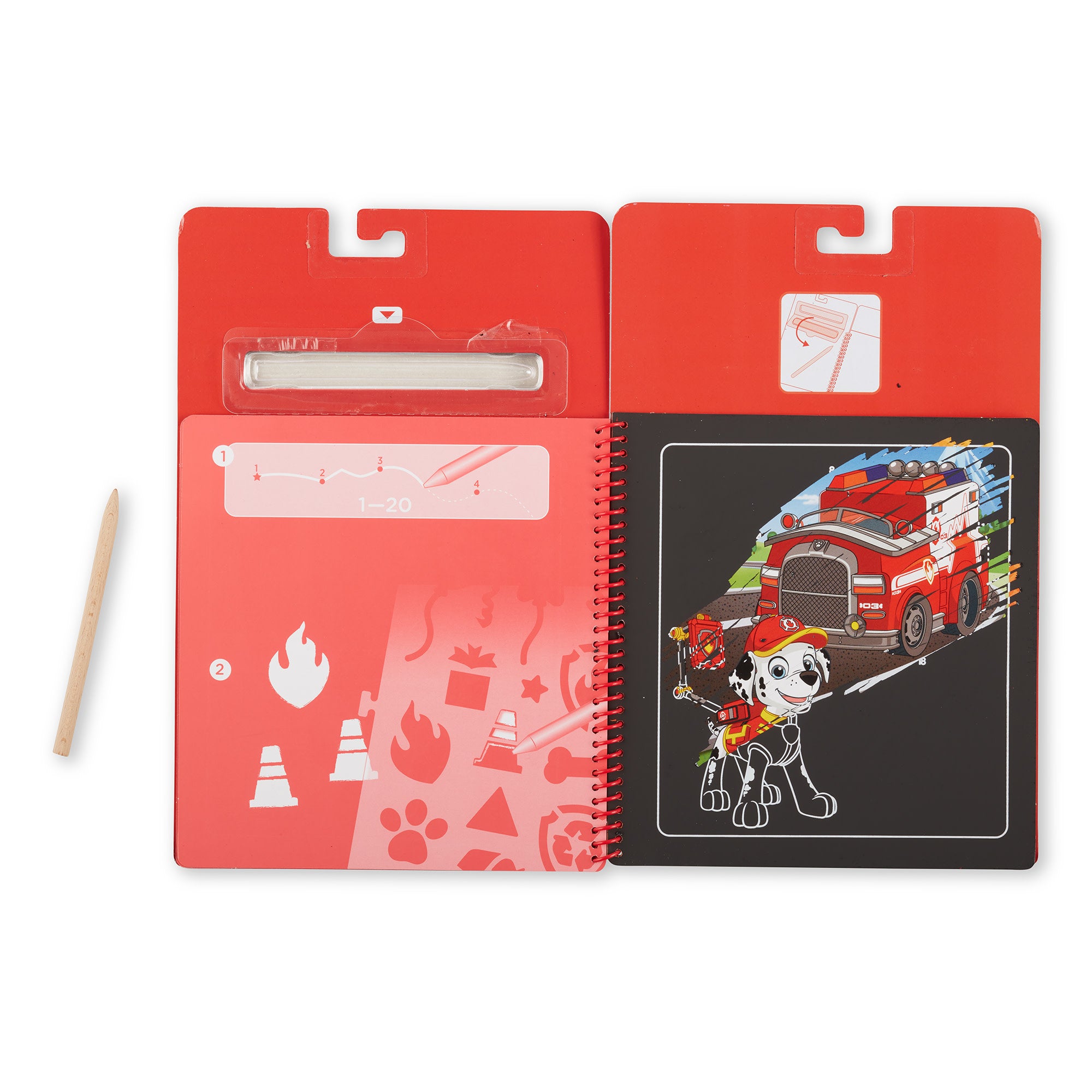 PAW Patrol Scratch Art Pad - Marshall - Image 7
