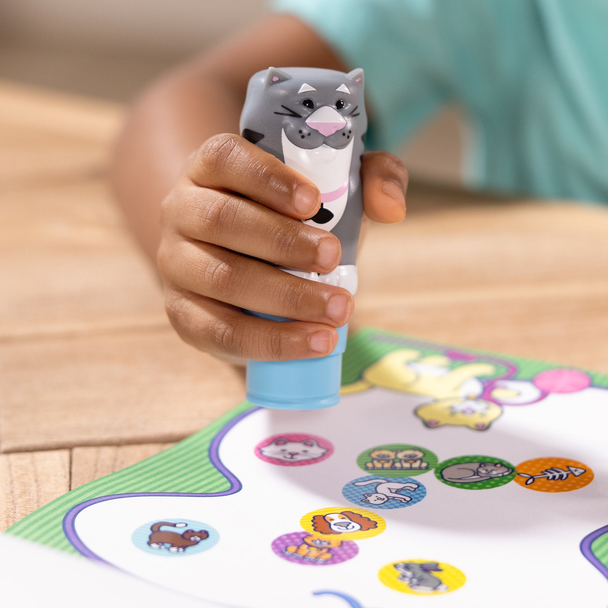 Sticker WOW!? Activity Pad & Sticker Stamper - Cat - Image 3