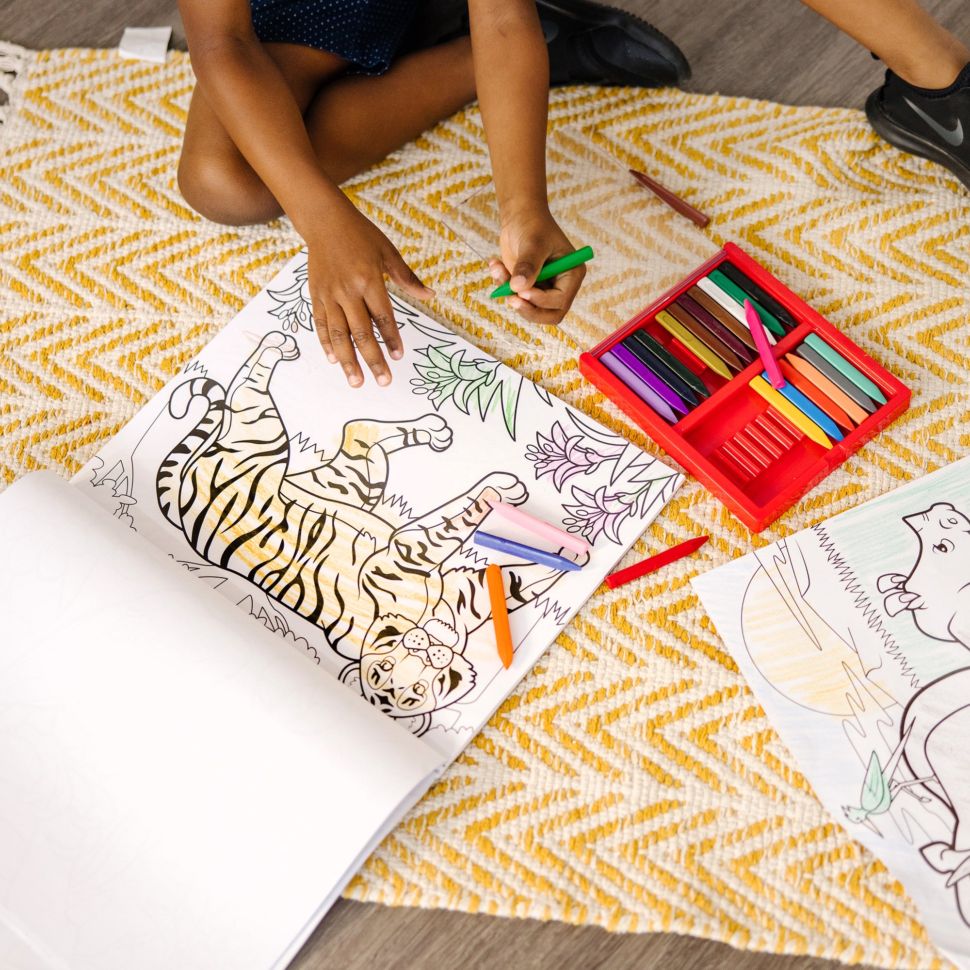Coloring Pad 3-Pack: Animals. Vehicles. Multi-Theme - Image 2