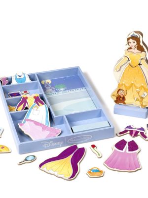 Belle Wooden Magnetic Dress-Up