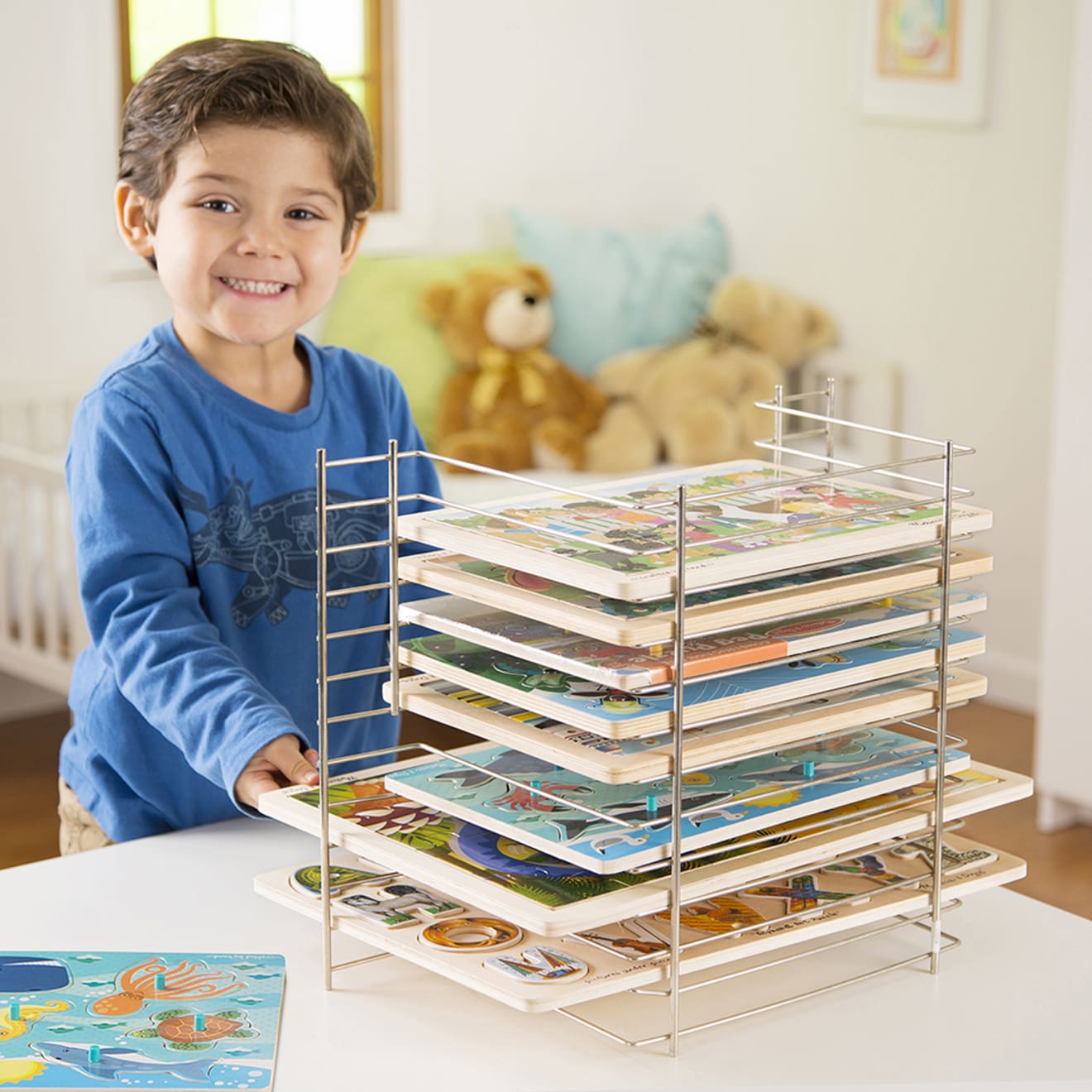 Deluxe Wire Puzzle Rack - Image 2