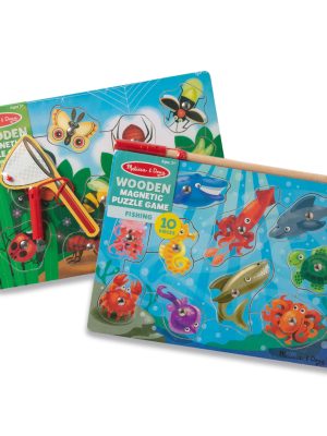Fishing & Bug Catching Magnetic Game Bundle