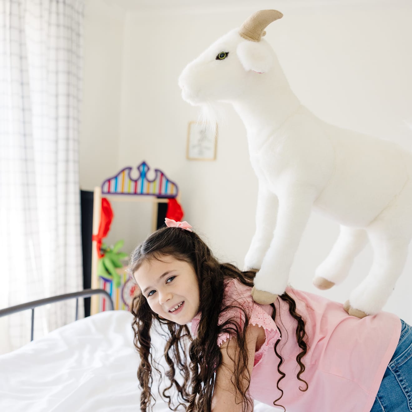 Lifelike Plush Goat - Image 5