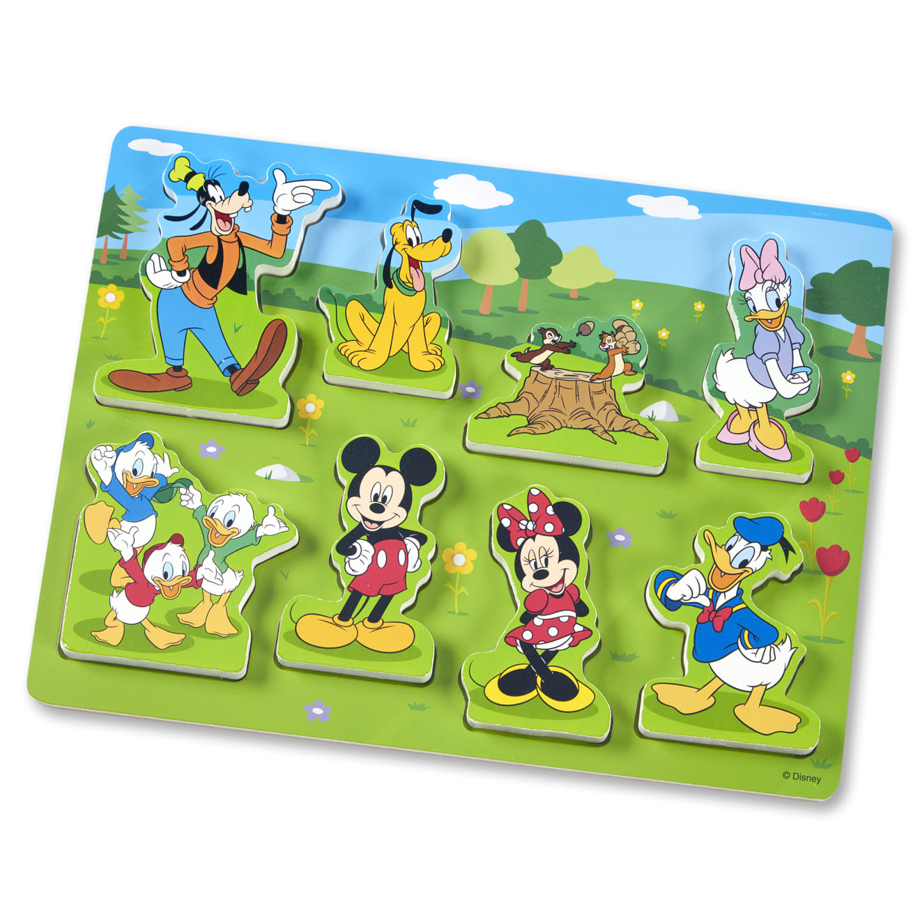 Disney Mickey Mouse Wooden Chunky Puzzle - Image 4