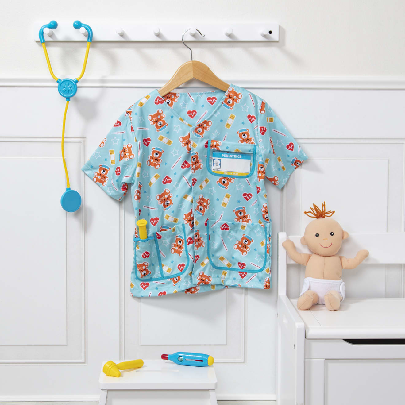Pediatric Nurse Role Play Costume Set - Image 9