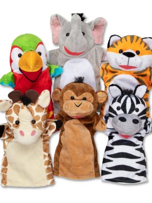 Safari Buddies Hand Puppets