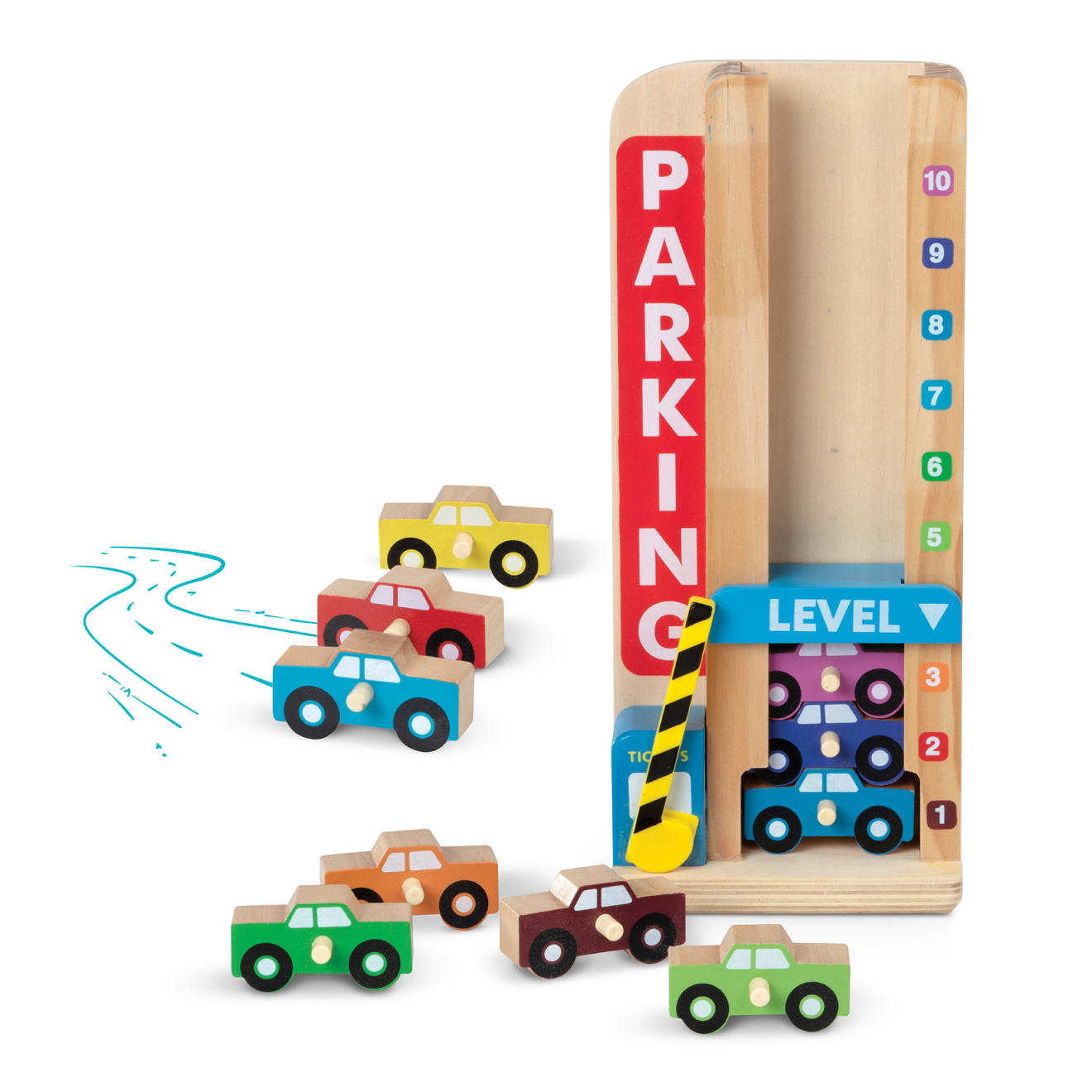 Wooden Stack & Count Parking Garage - Image 4