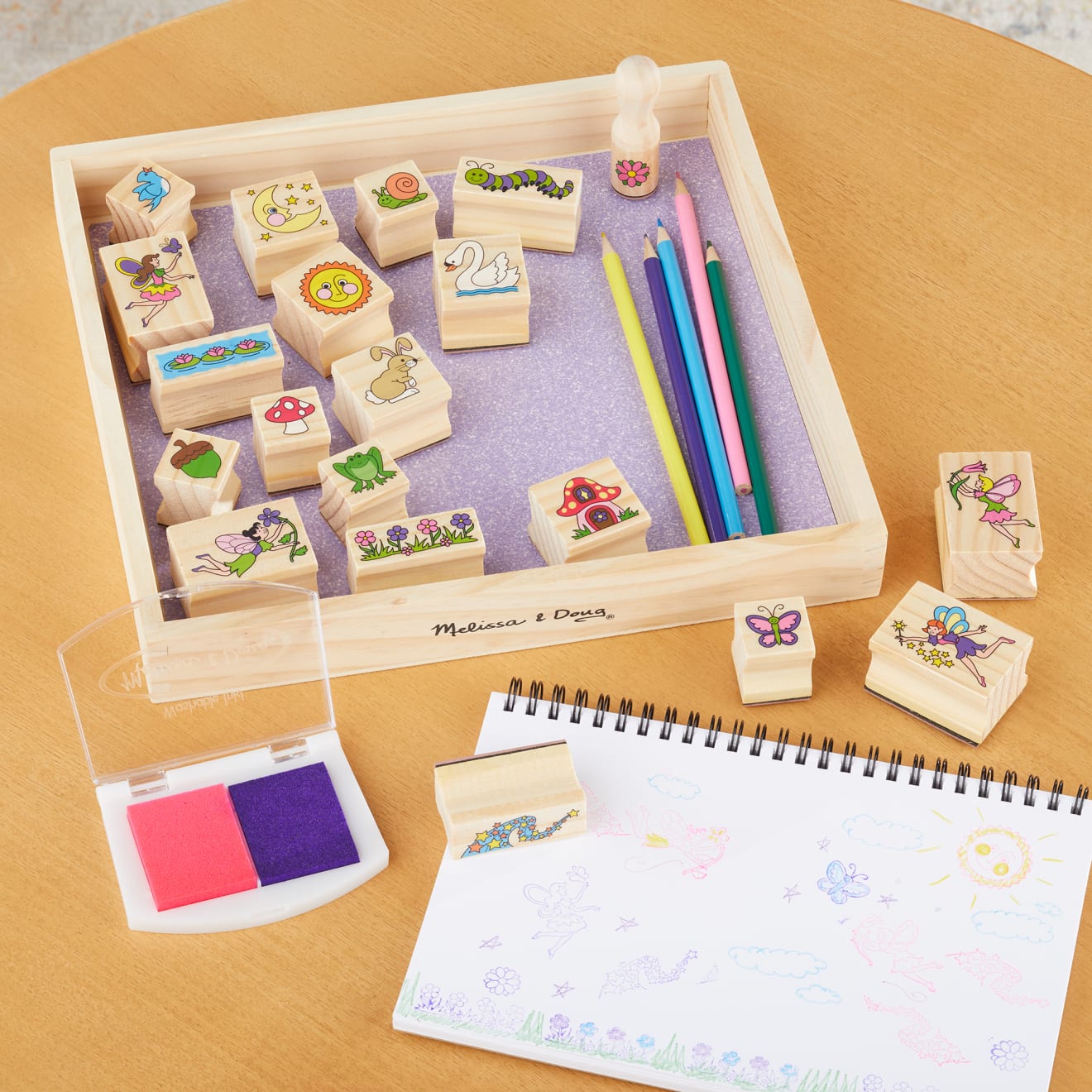 Stamp-a-Scene Fairy Garden - Image 9