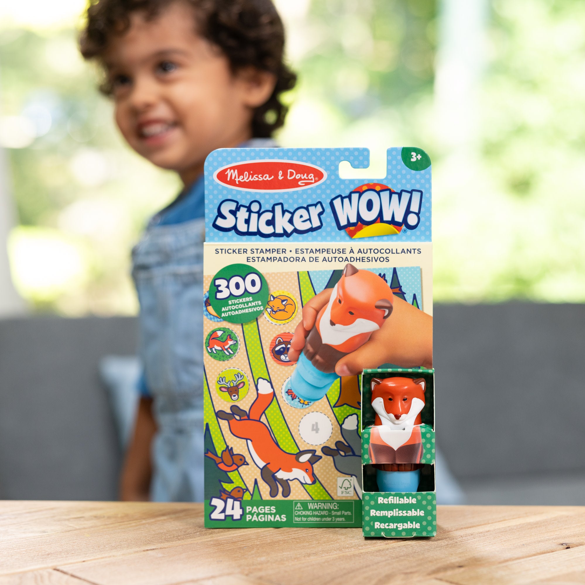 Sticker WOW!? Activity Pad & Sticker Stamper - Fox - Image 5