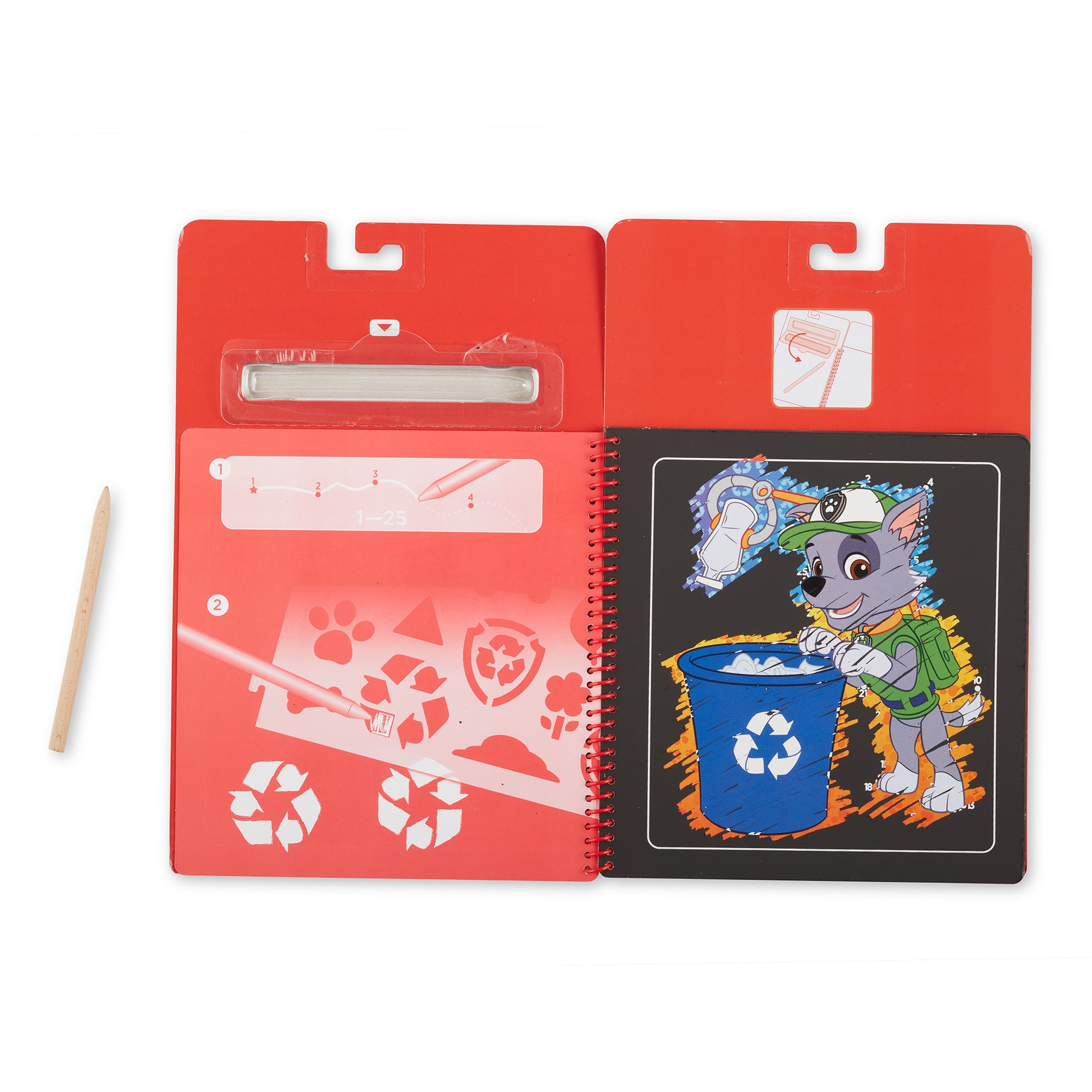 PAW Patrol Scratch Art Pad - Marshall - Image 4