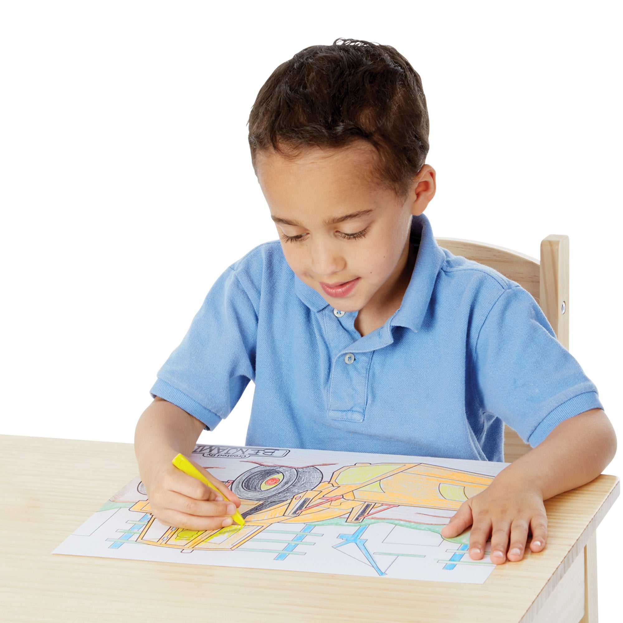Coloring Pad 3-Pack: Animals. Vehicles. Multi-Theme - Image 8