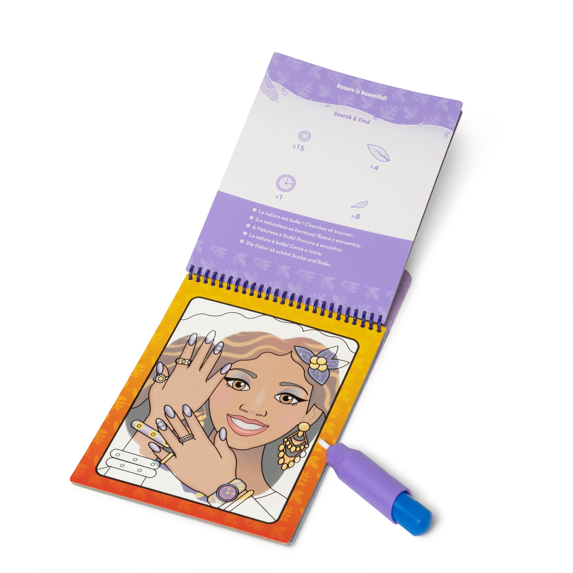 On the Go Water Wow! Water-Reveal Pad - Makeup & Manicures - Image 4