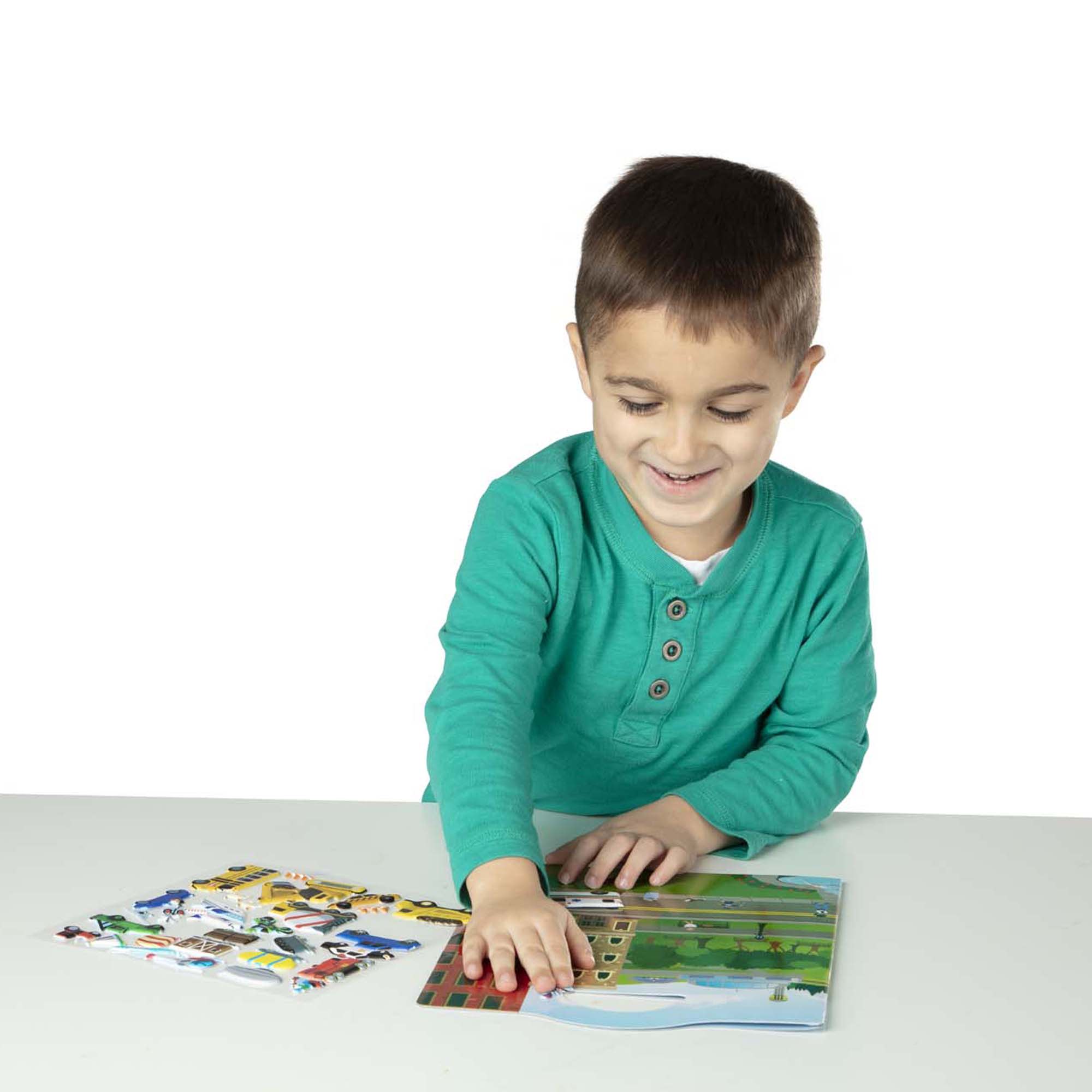 Puffy Sticker Play Set - Vehicles - Image 8