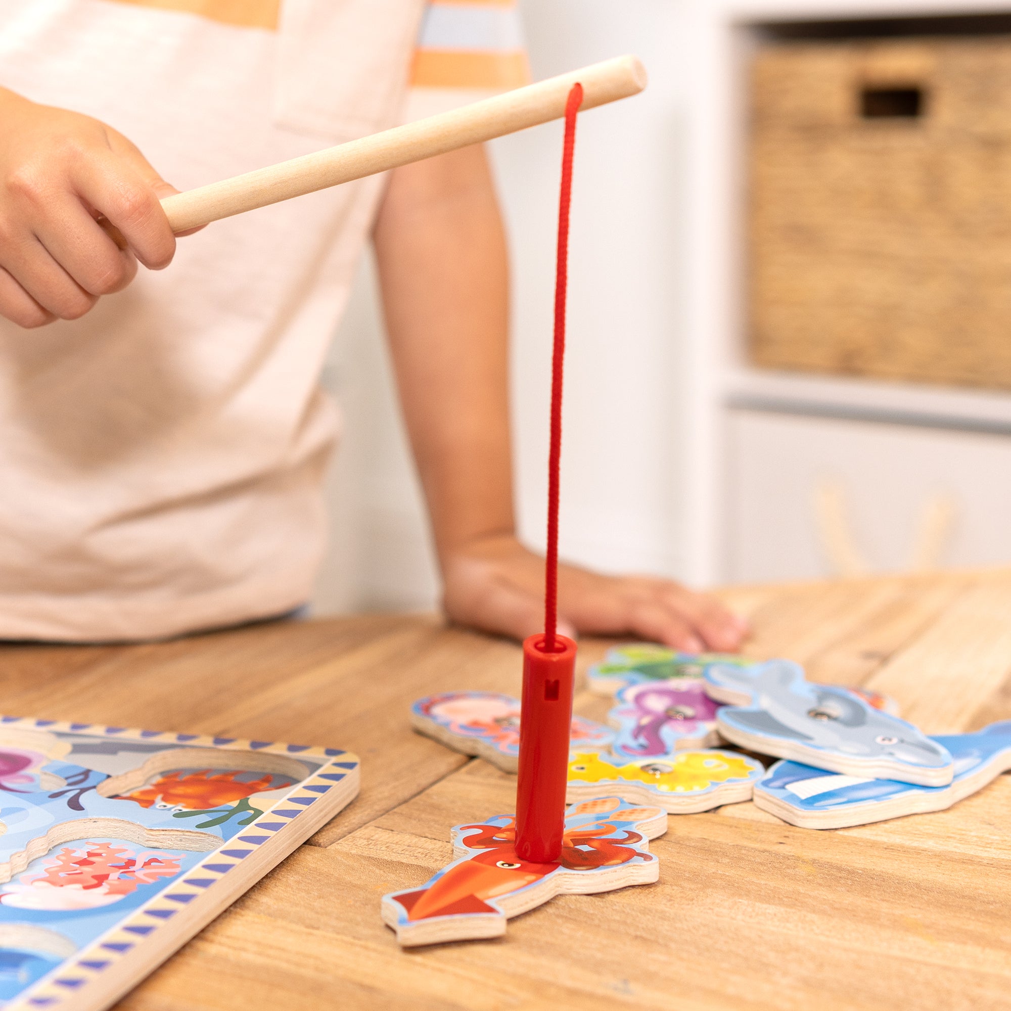 Fishing Magnetic Puzzle Game - 10 Pieces - Image 7
