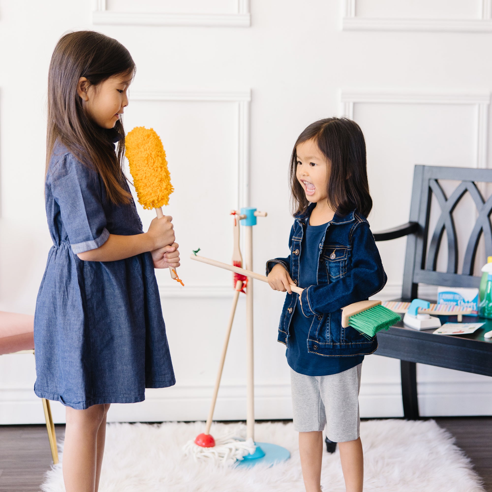 Deluxe Cleaning & Laundry Play Set - Image 10
