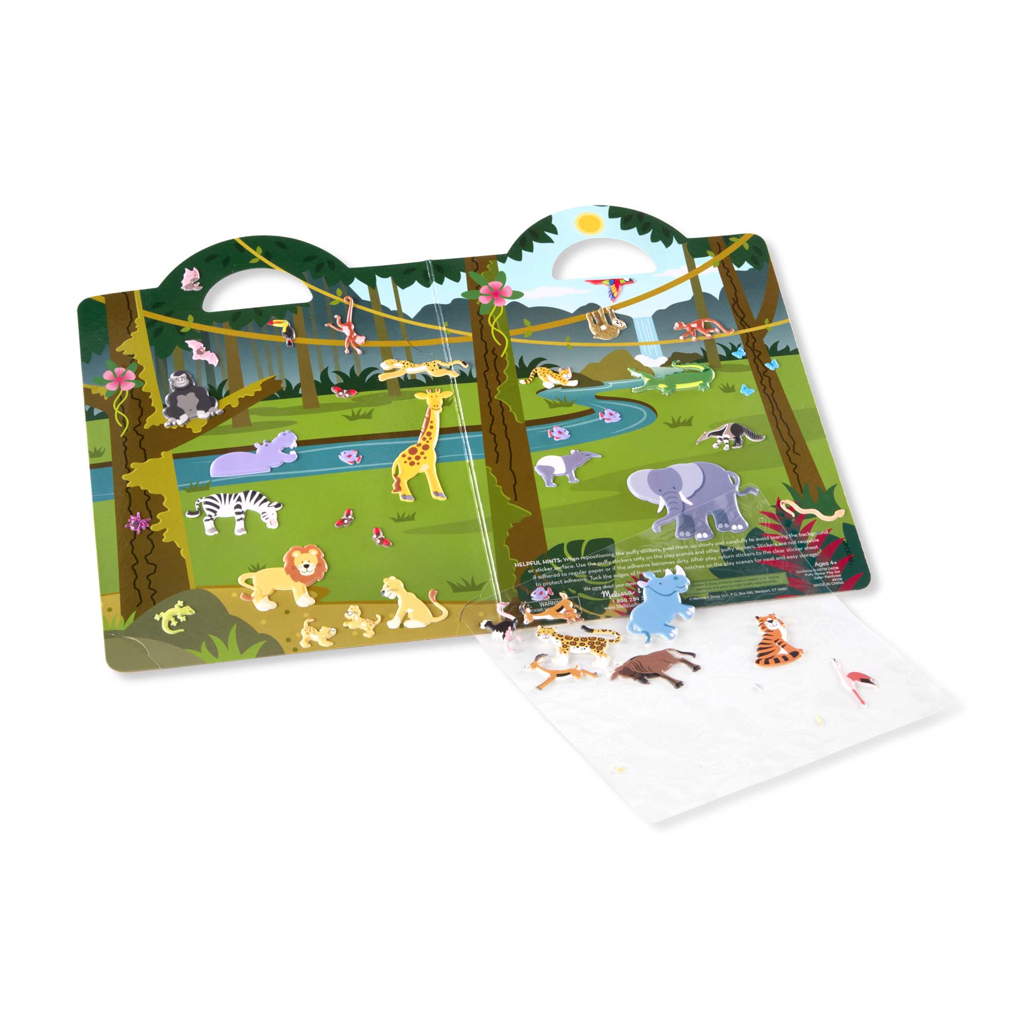 Puffy Sticker Play Set - Safari - Image 4