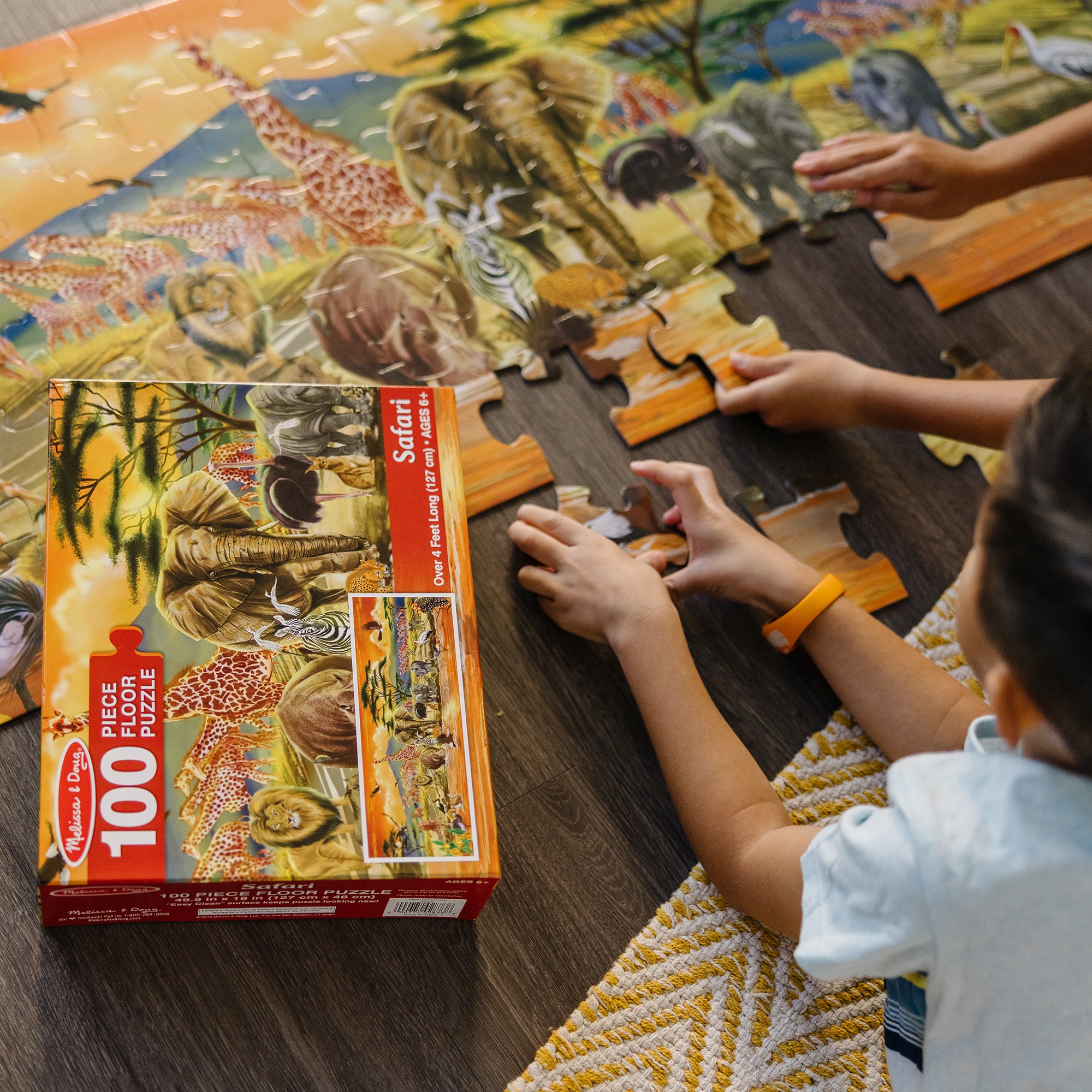 Safari Floor Puzzle - 100 Pieces - Image 10