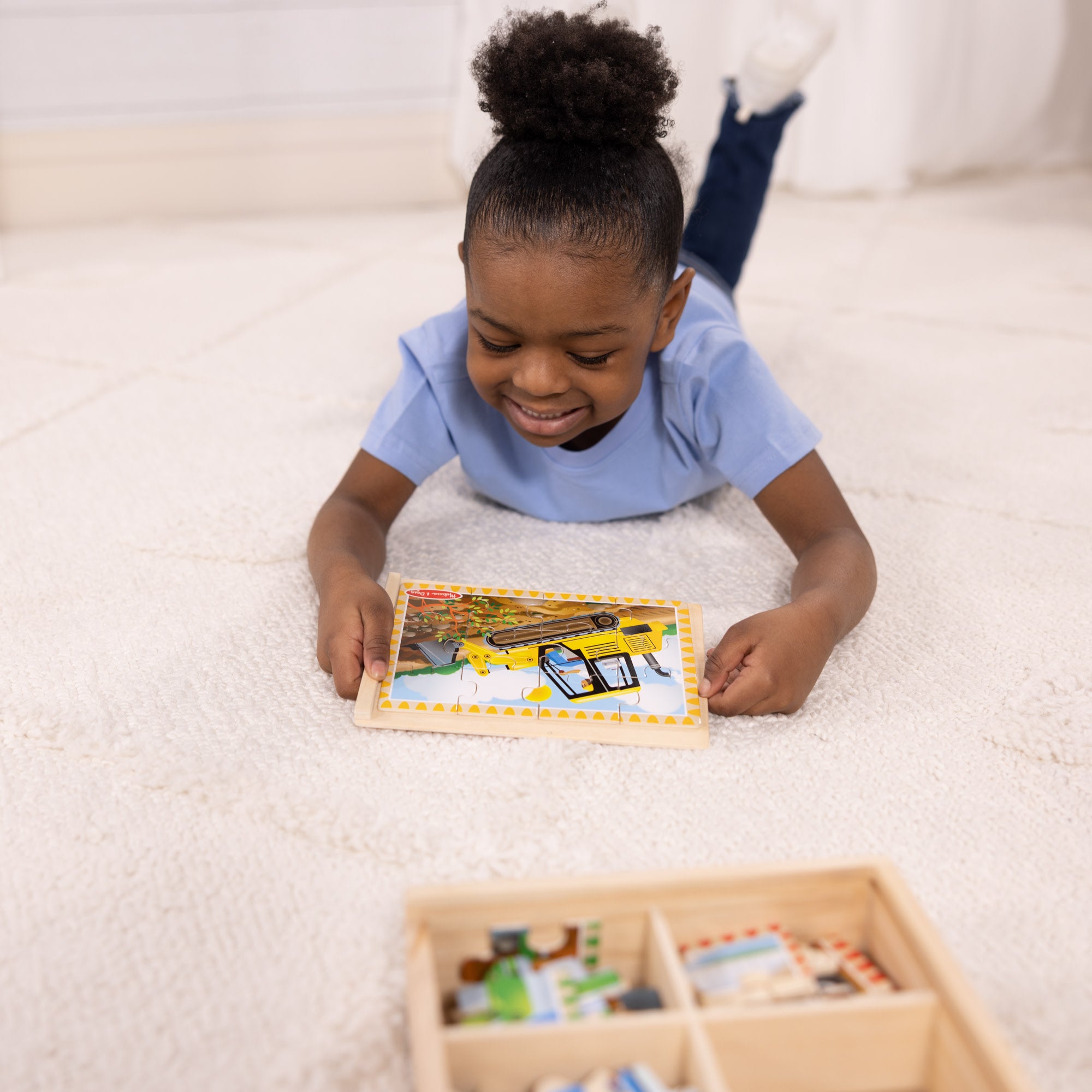 Wooden Jigsaw Puzzles in a Box - Construction - Image 7